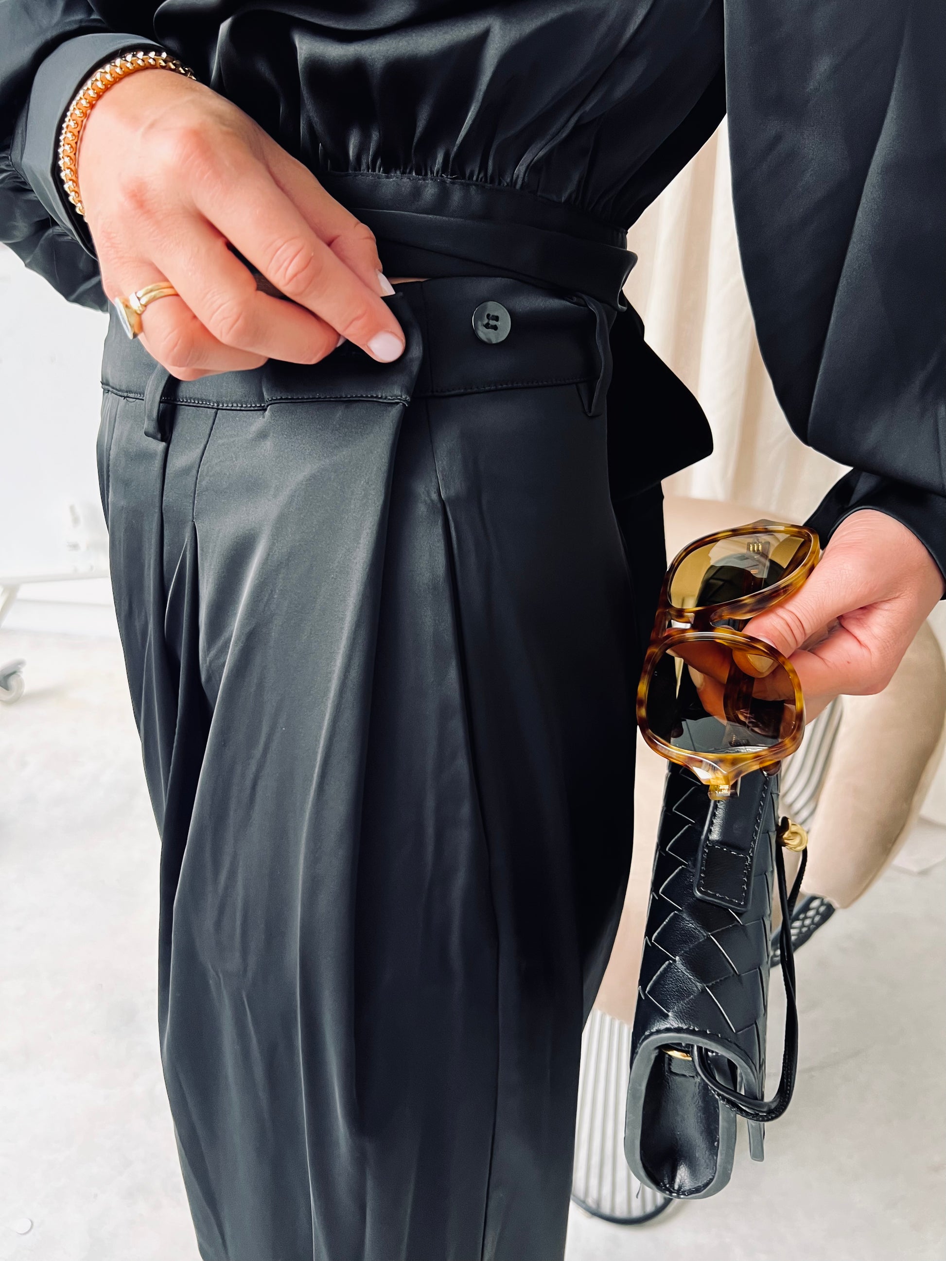GZRue MW pants black