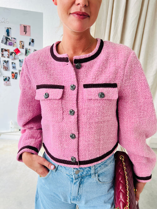 GZSigrun short jacket lilac chiffon