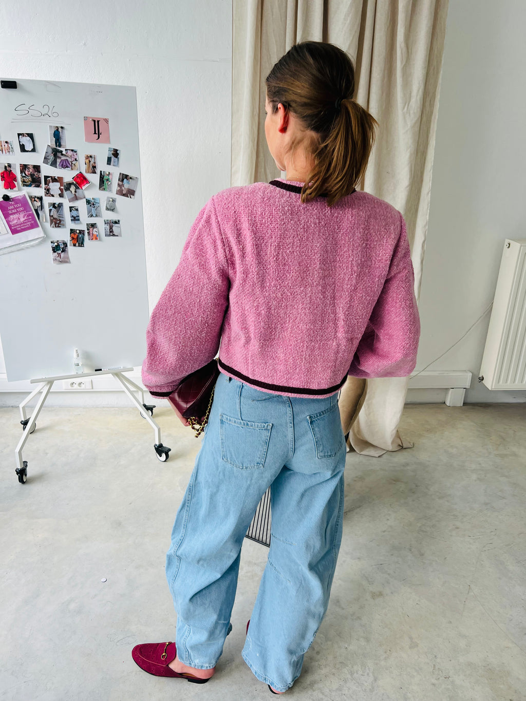GZSigrun short jacket lilac chiffon