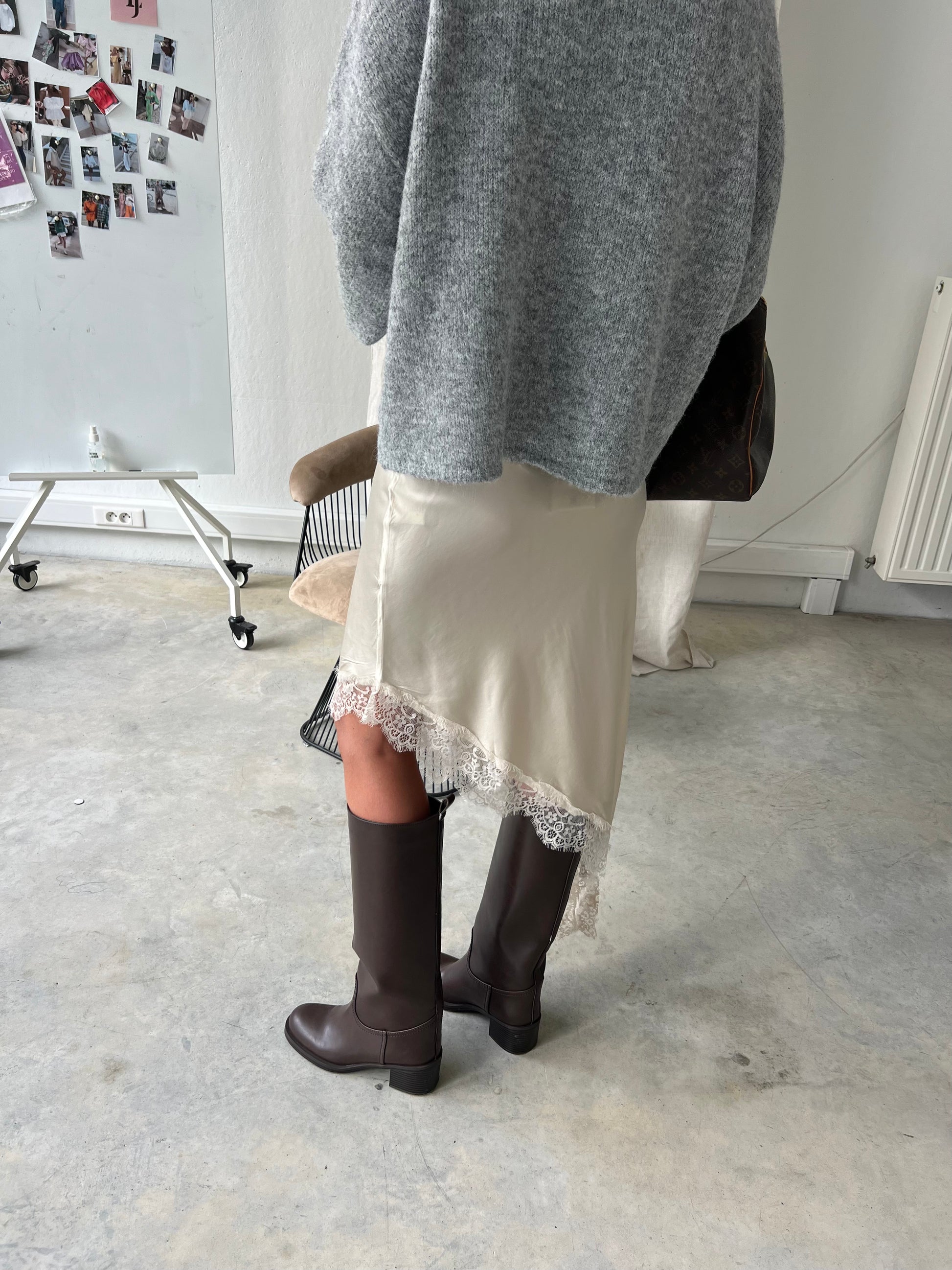 Noorie jumper light grey melange