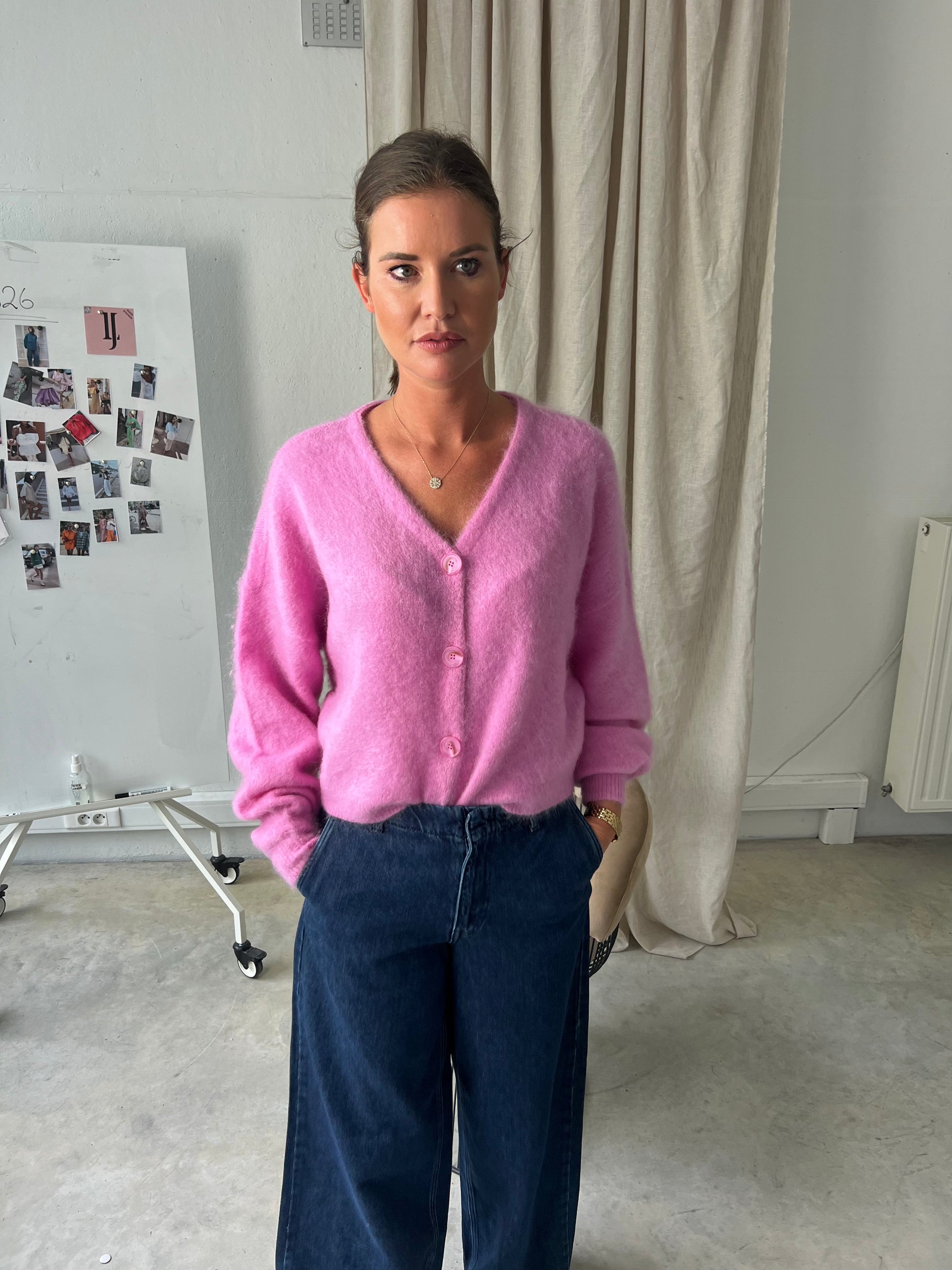 GZDebbie cardigan begonia melange