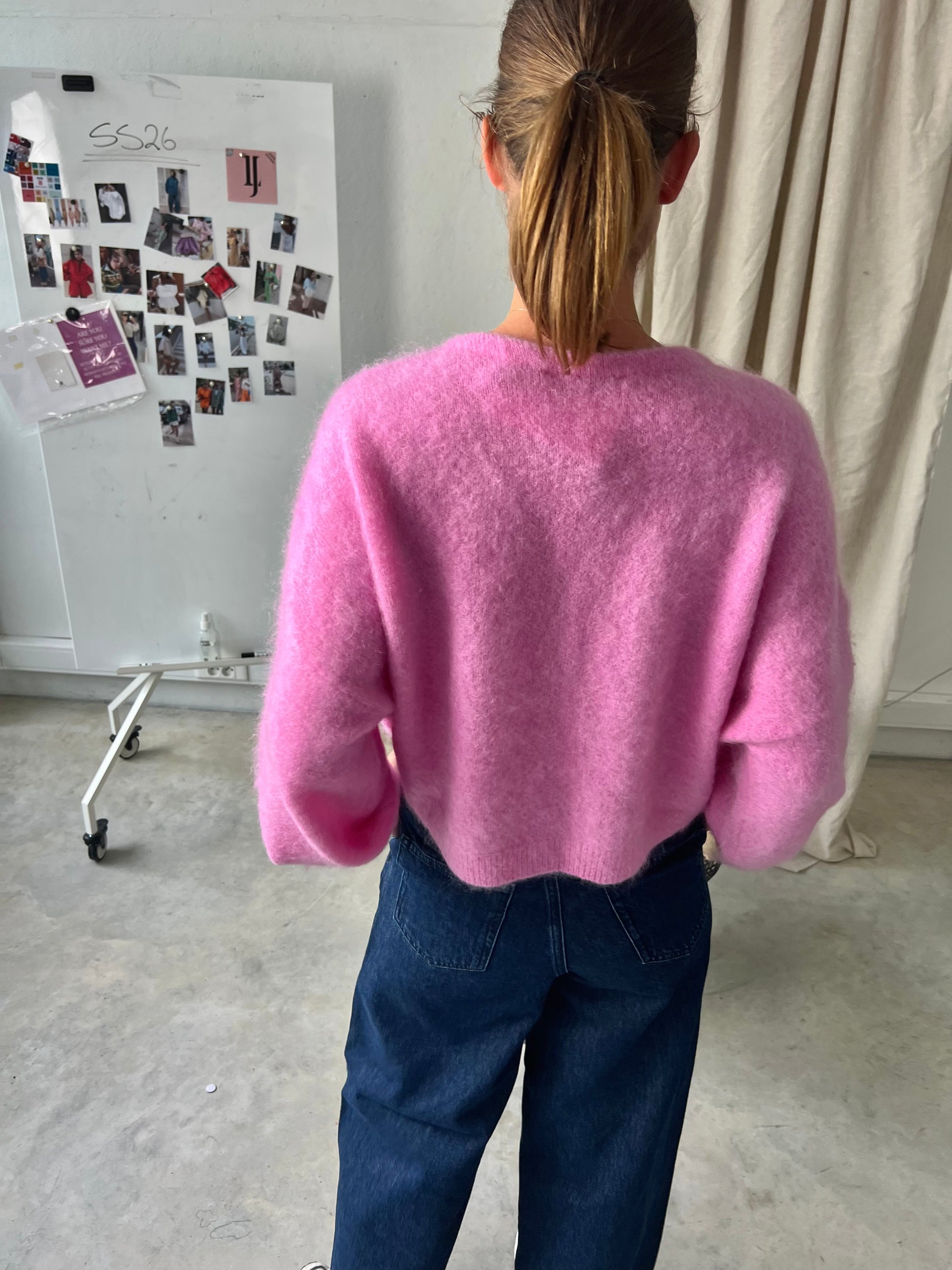 GZDebbie cardigan begonia melange
