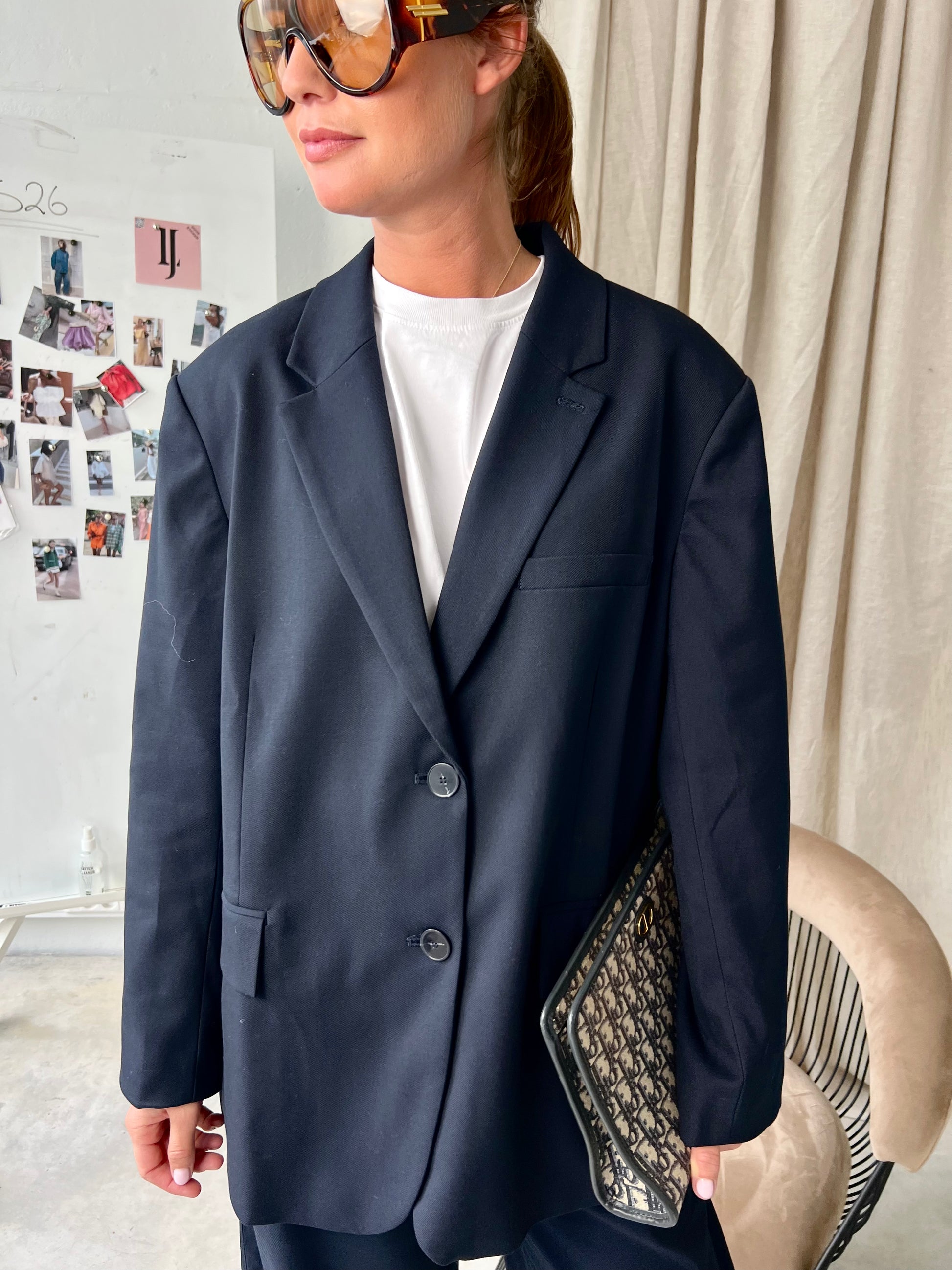 Arwen blazer night sky