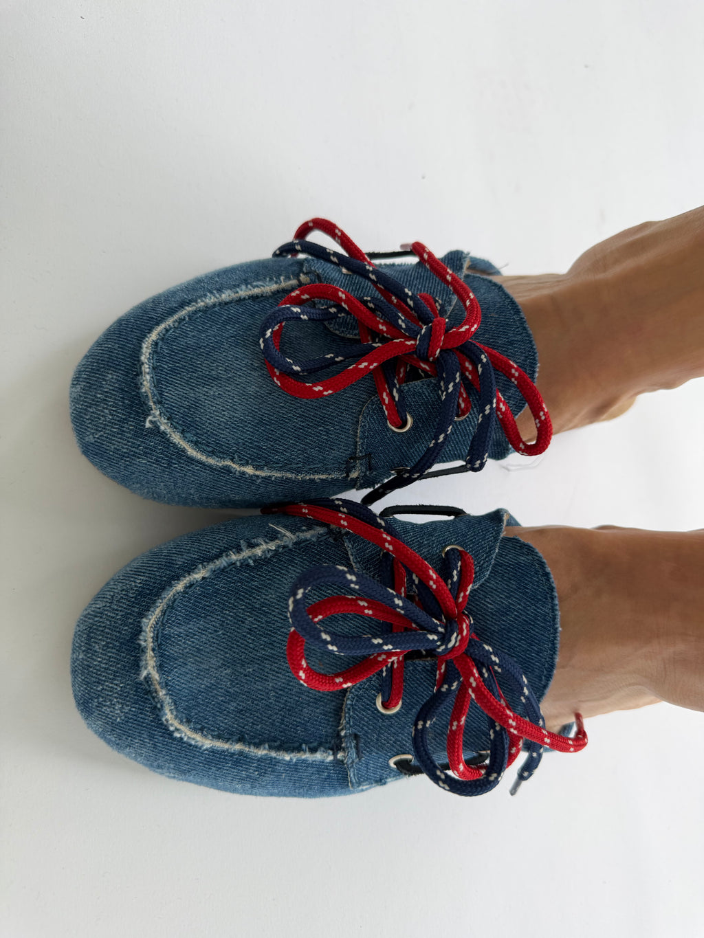 PAYasma loafers denim lace