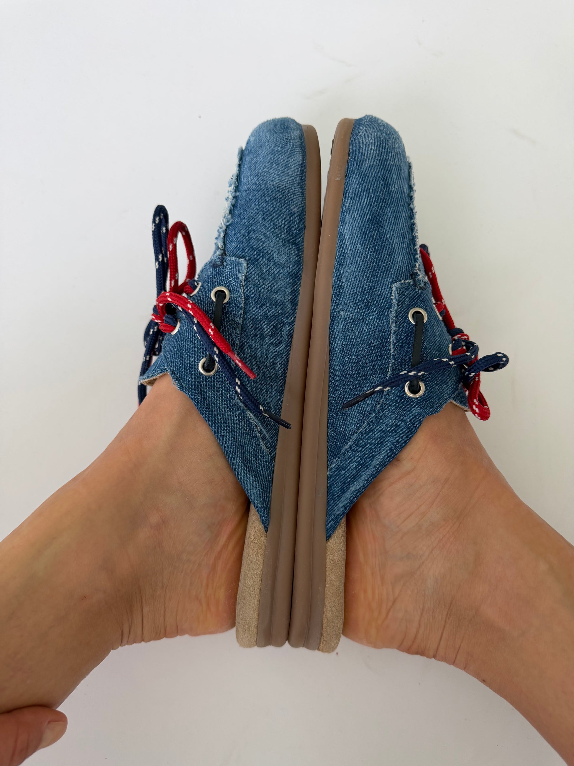PAYasma loafers denim lace