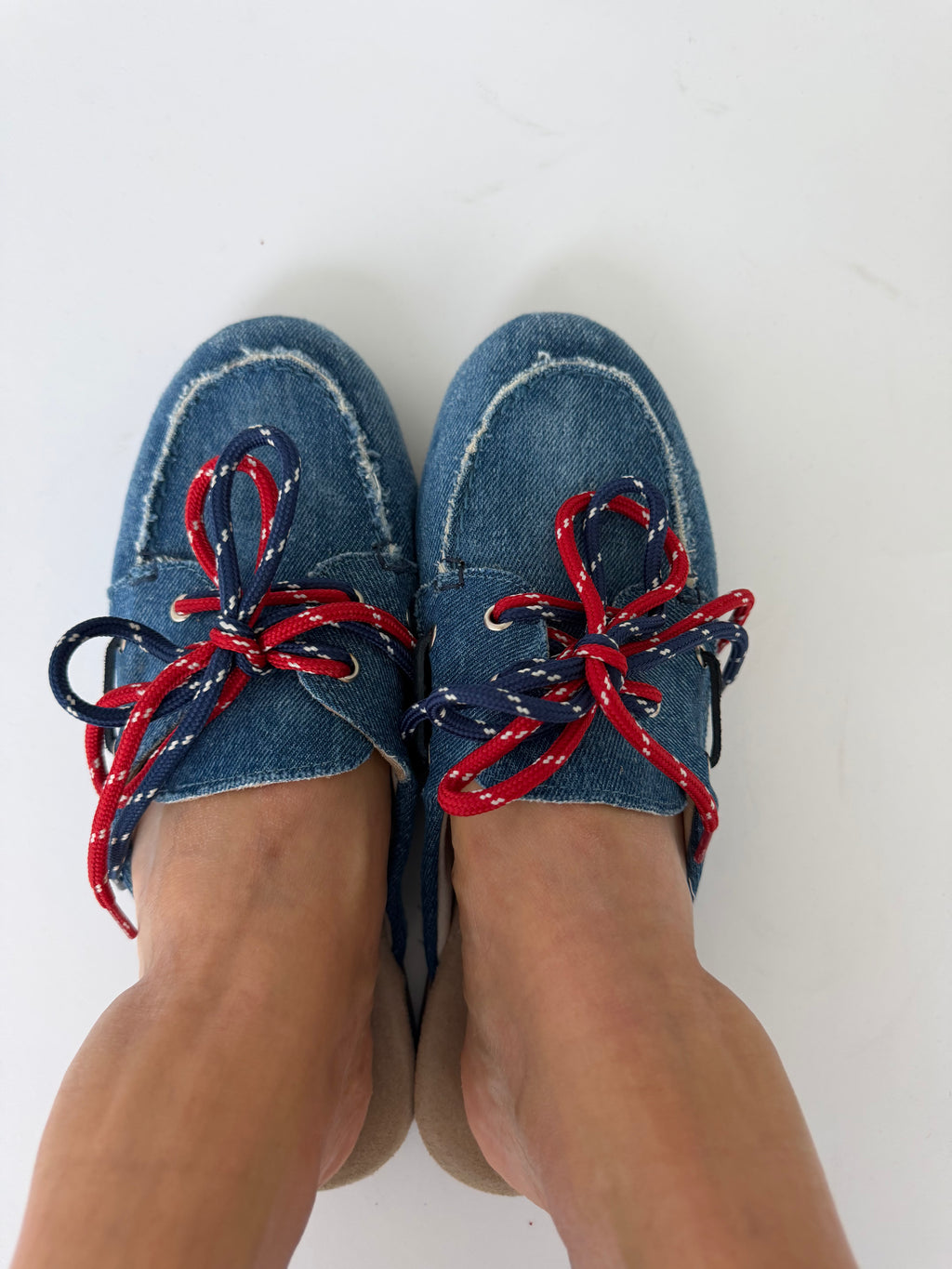 PAYasma loafers denim lace