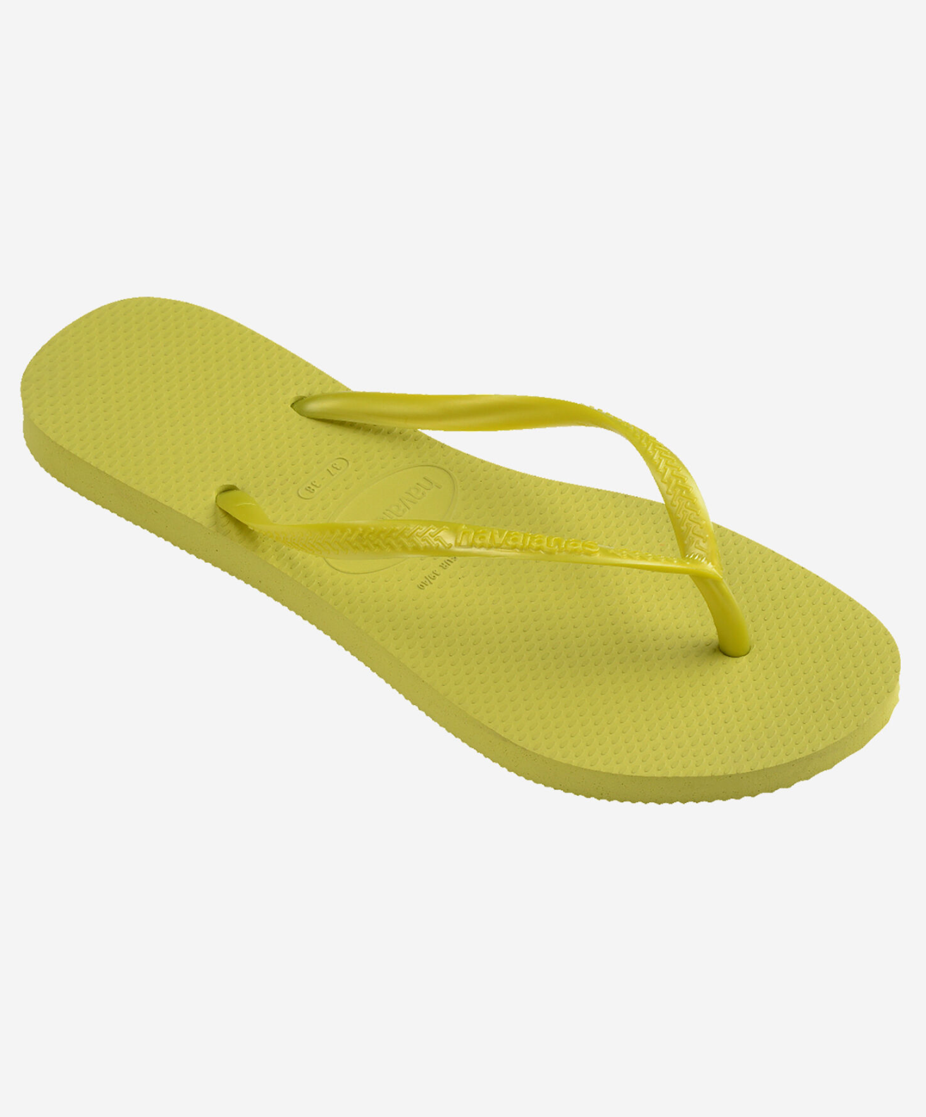 Havainas slim fit wild lime