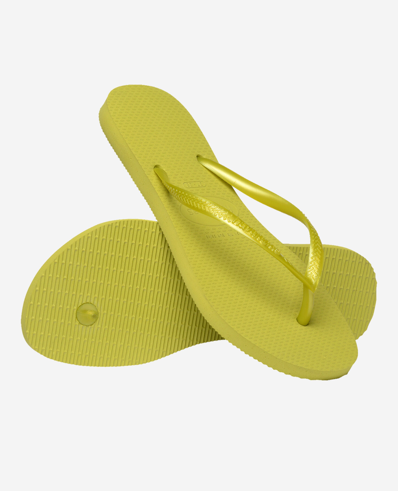 Havainas slim fit wild lime