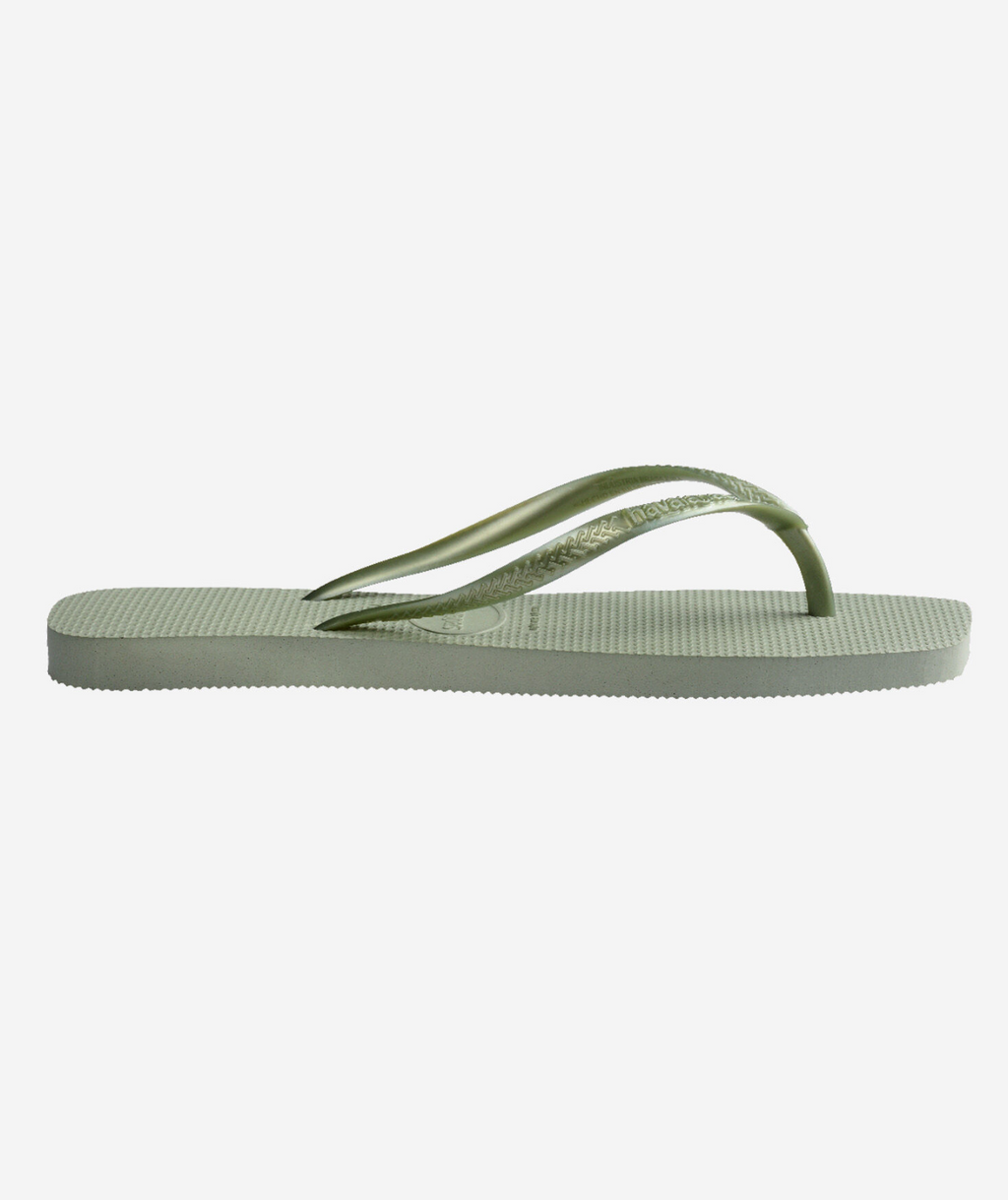 Havaianas slim fit square smoke green