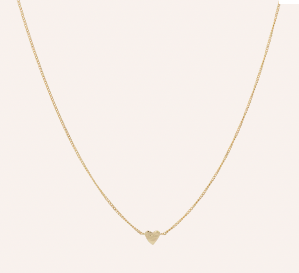 Te quiero necklace gold plated
