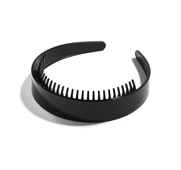 Wide headband black
