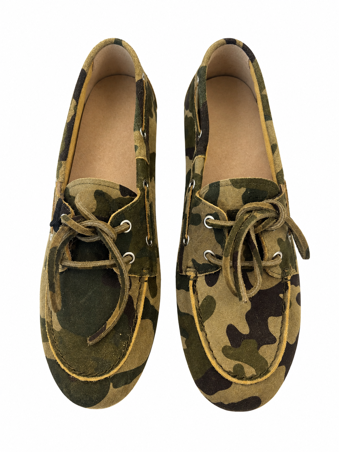 PAMarin loafers camo suede