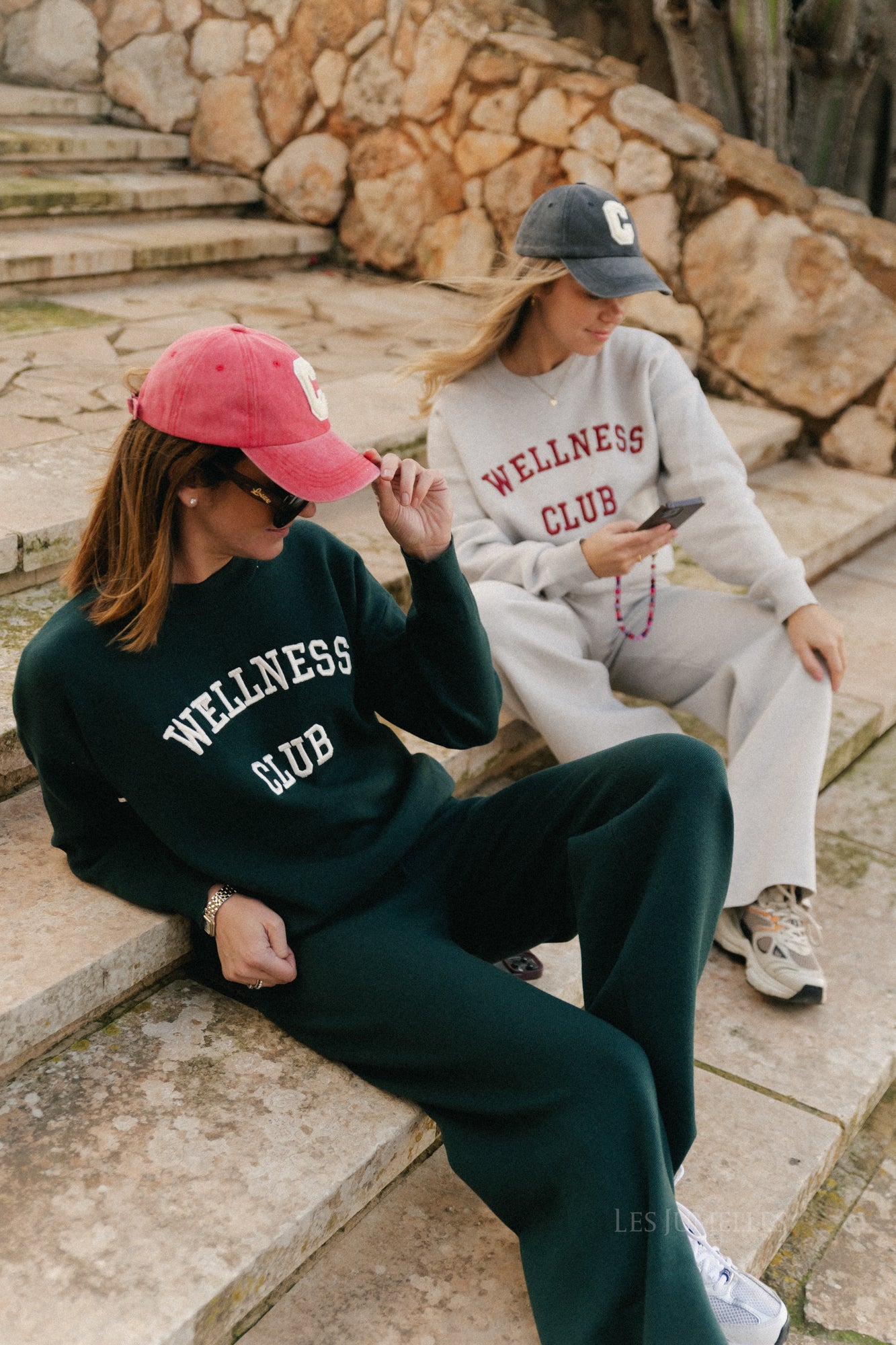 Wellness Club sweater grijs