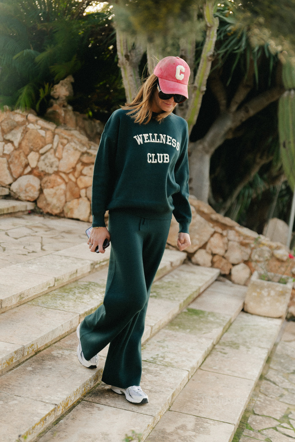 Tennis Club broek groen