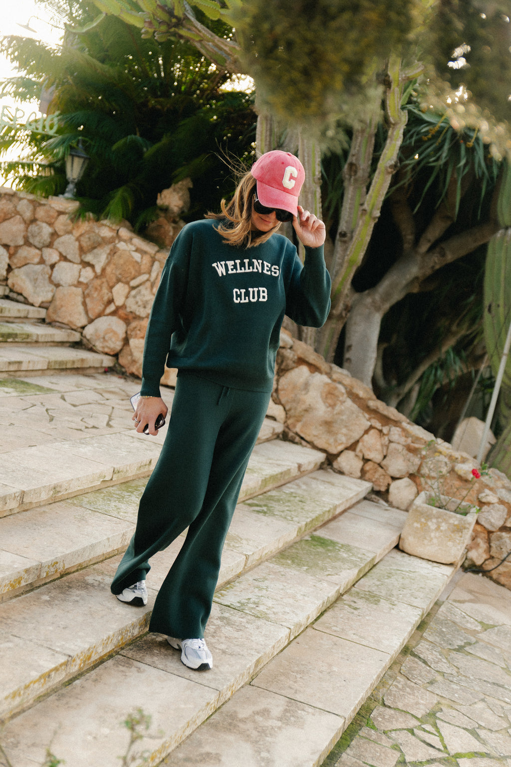 Tennis Club broek groen