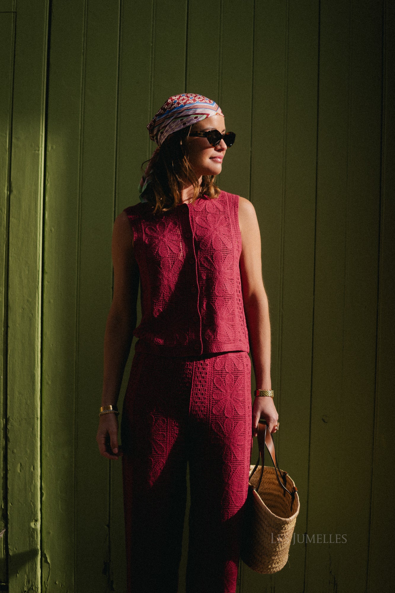 Haut en crochet Silvy mauvewood