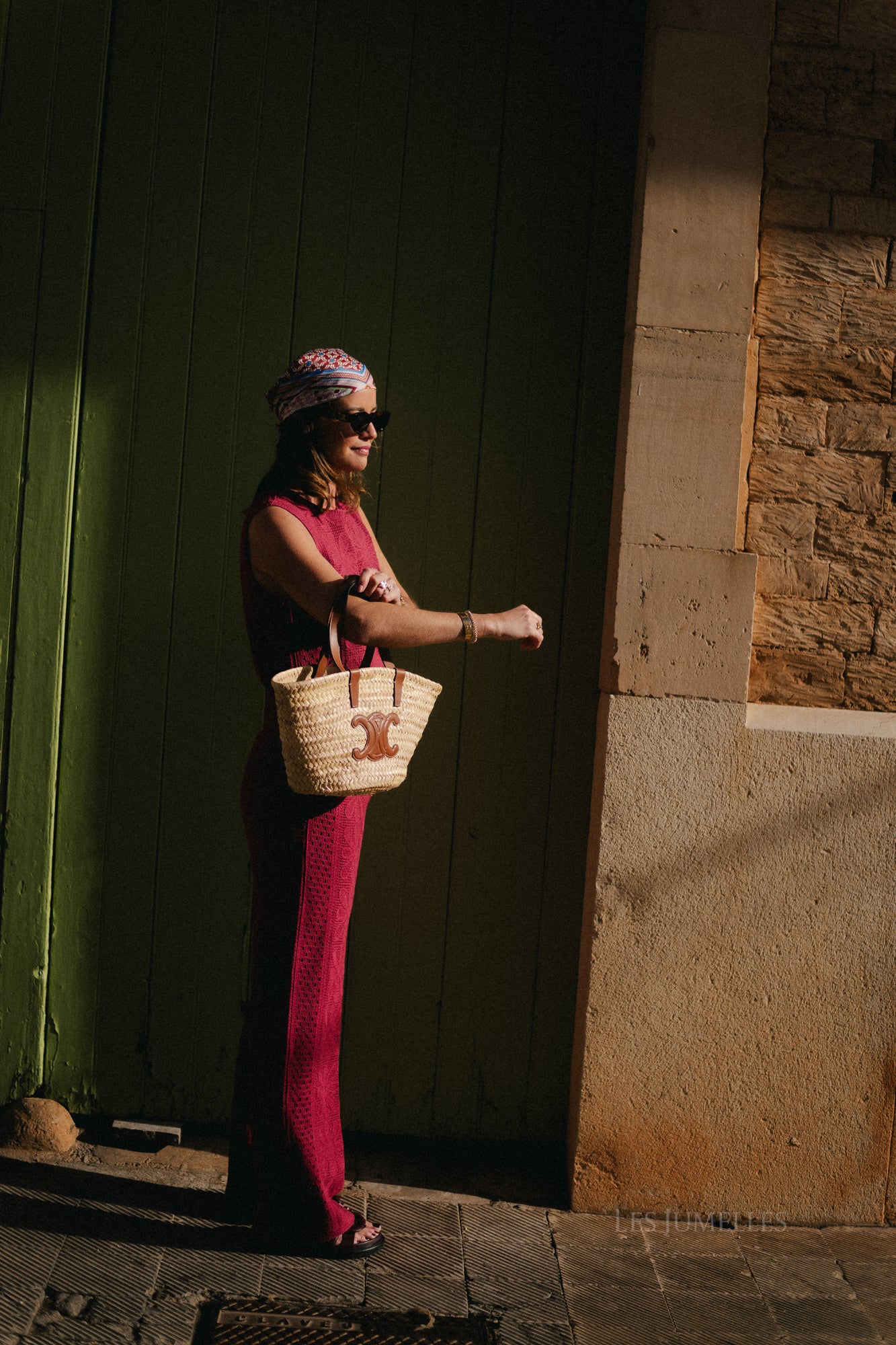 Pantalon en crochet Silvy mauvewood