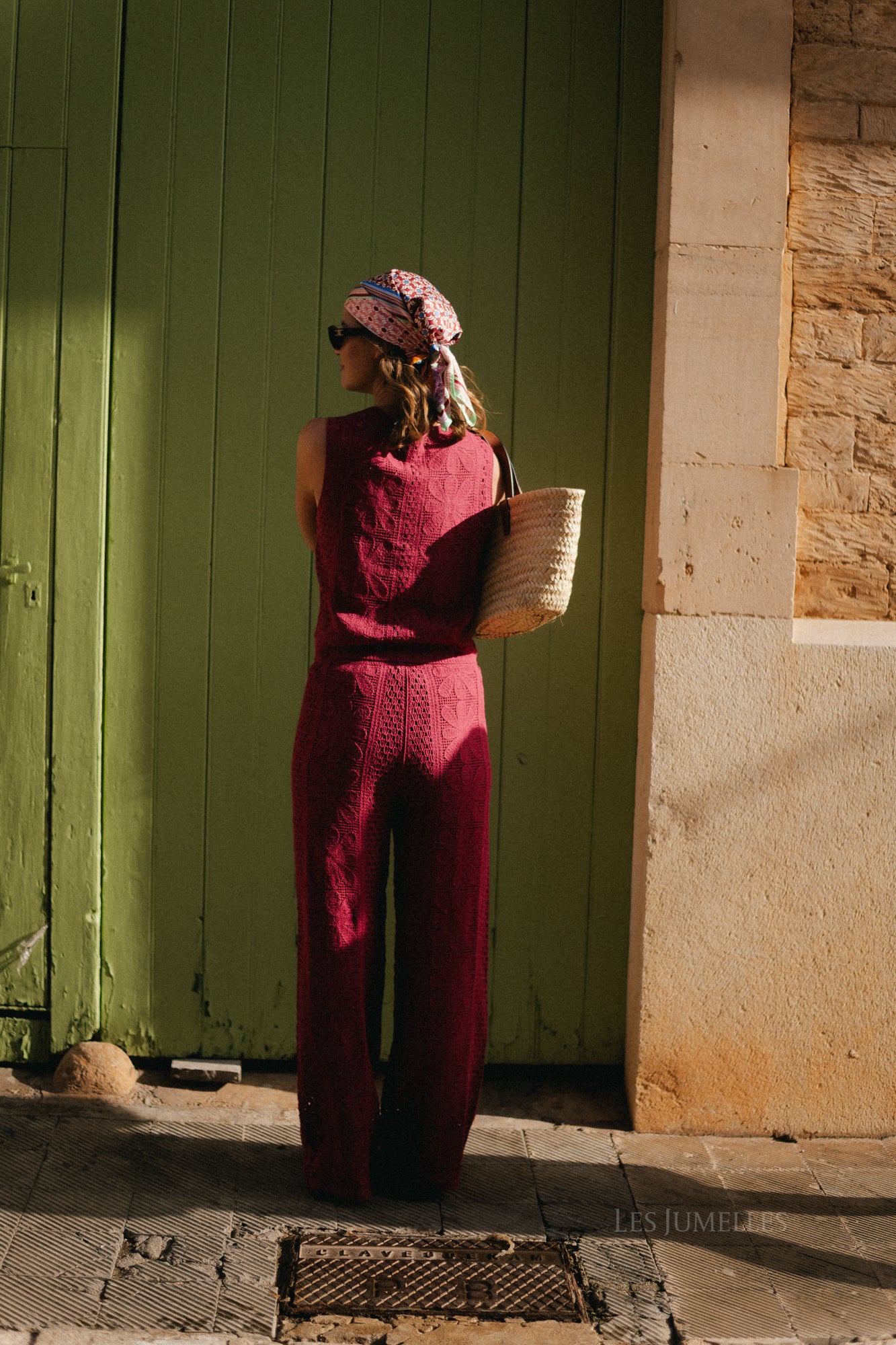 Haut en crochet Silvy mauvewood