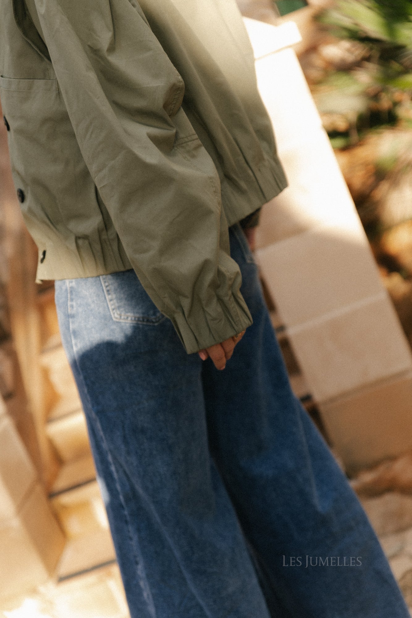 SLFSutton Casual Bomber Deep Lichen Green