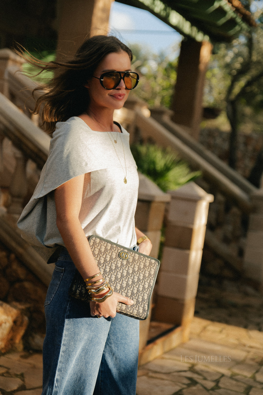 Noemie T-shirt grijs