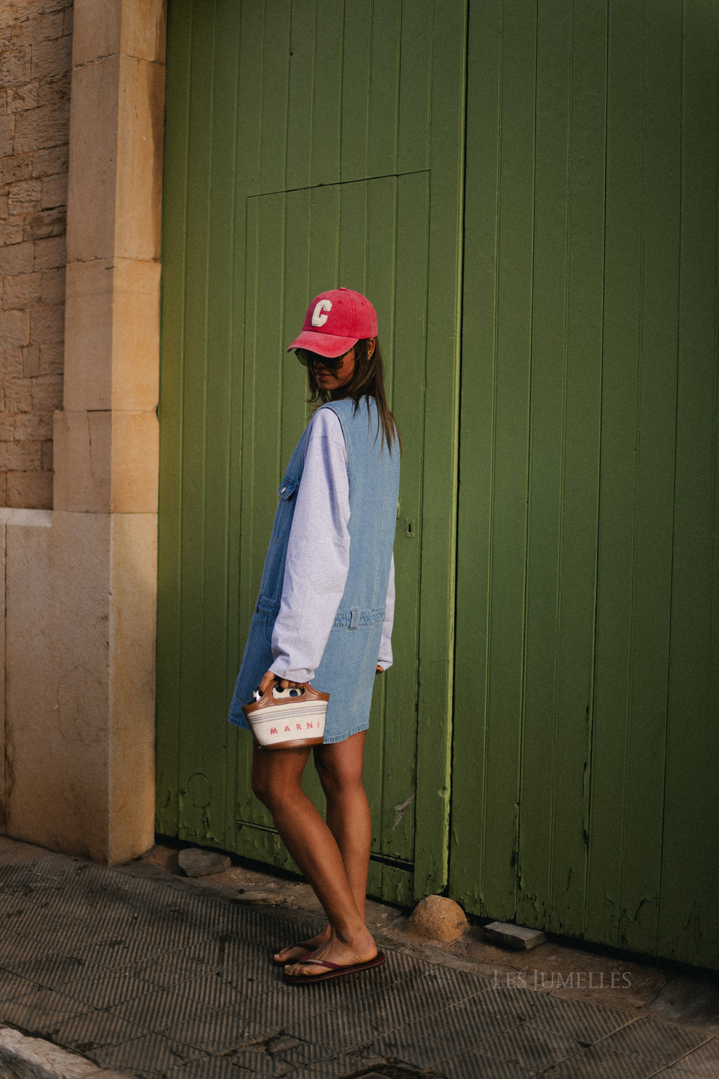 Manon denim jurk blauw