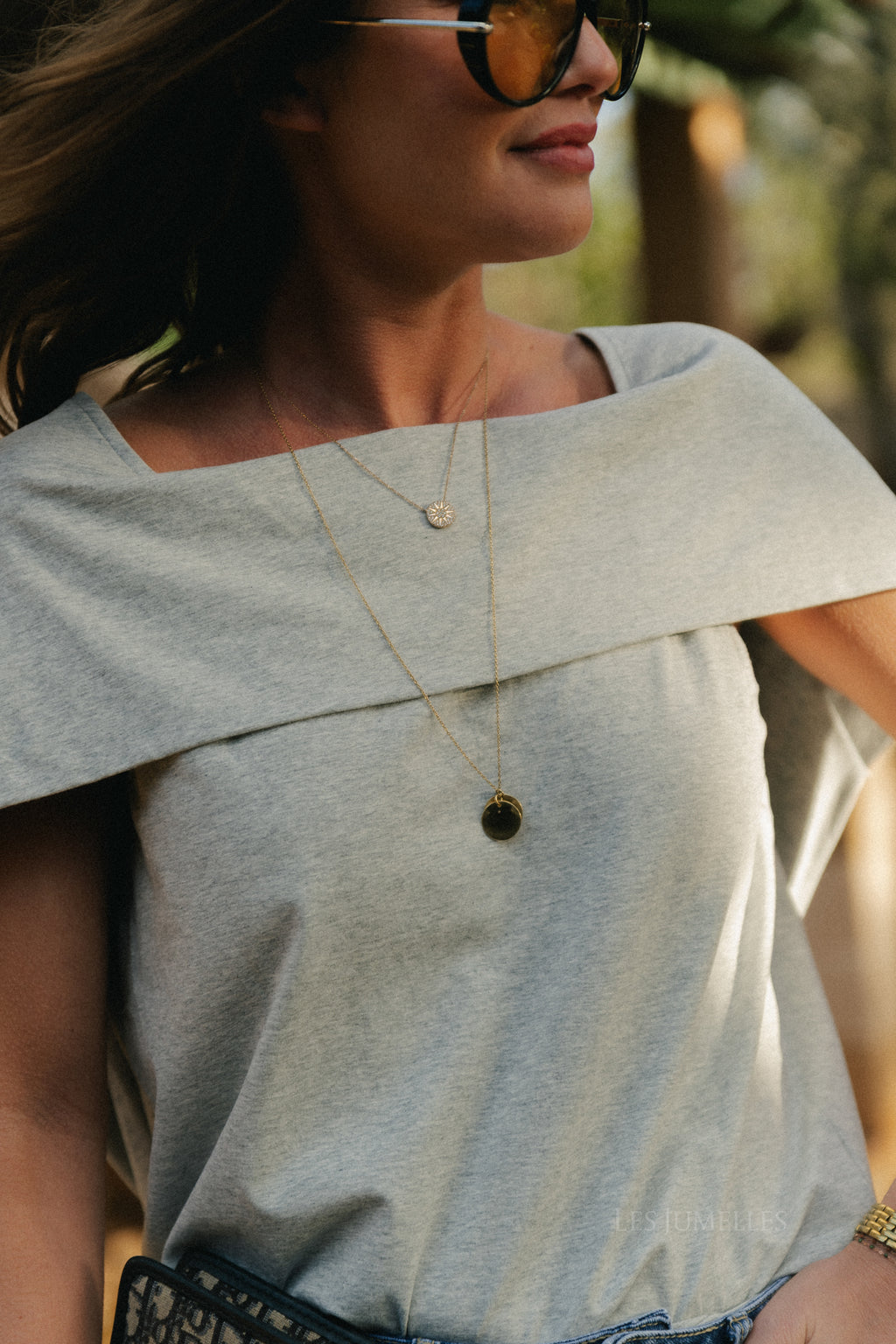 Noemie T-shirt grijs