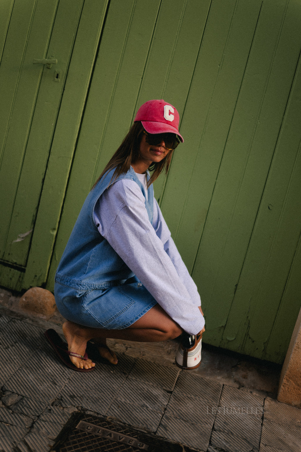 Manon denim jurk blauw