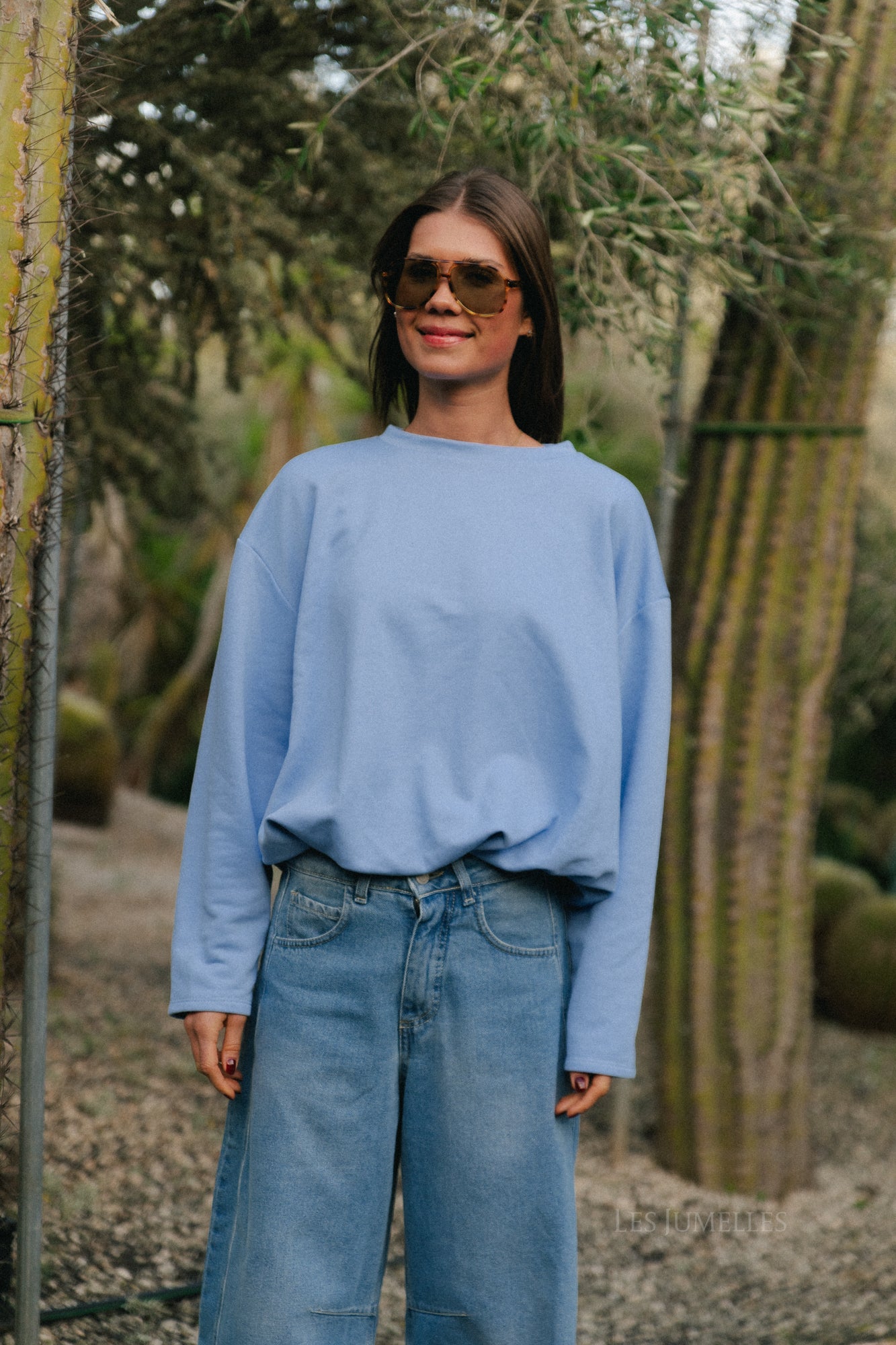 Syrah sweater sky blue
