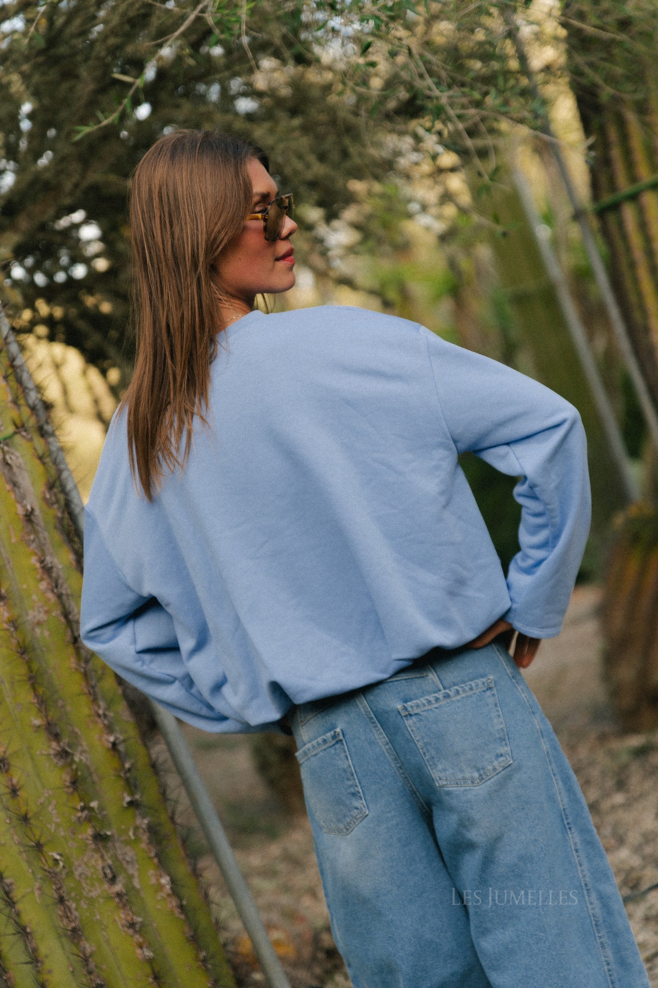 Syrah sweater sky blue