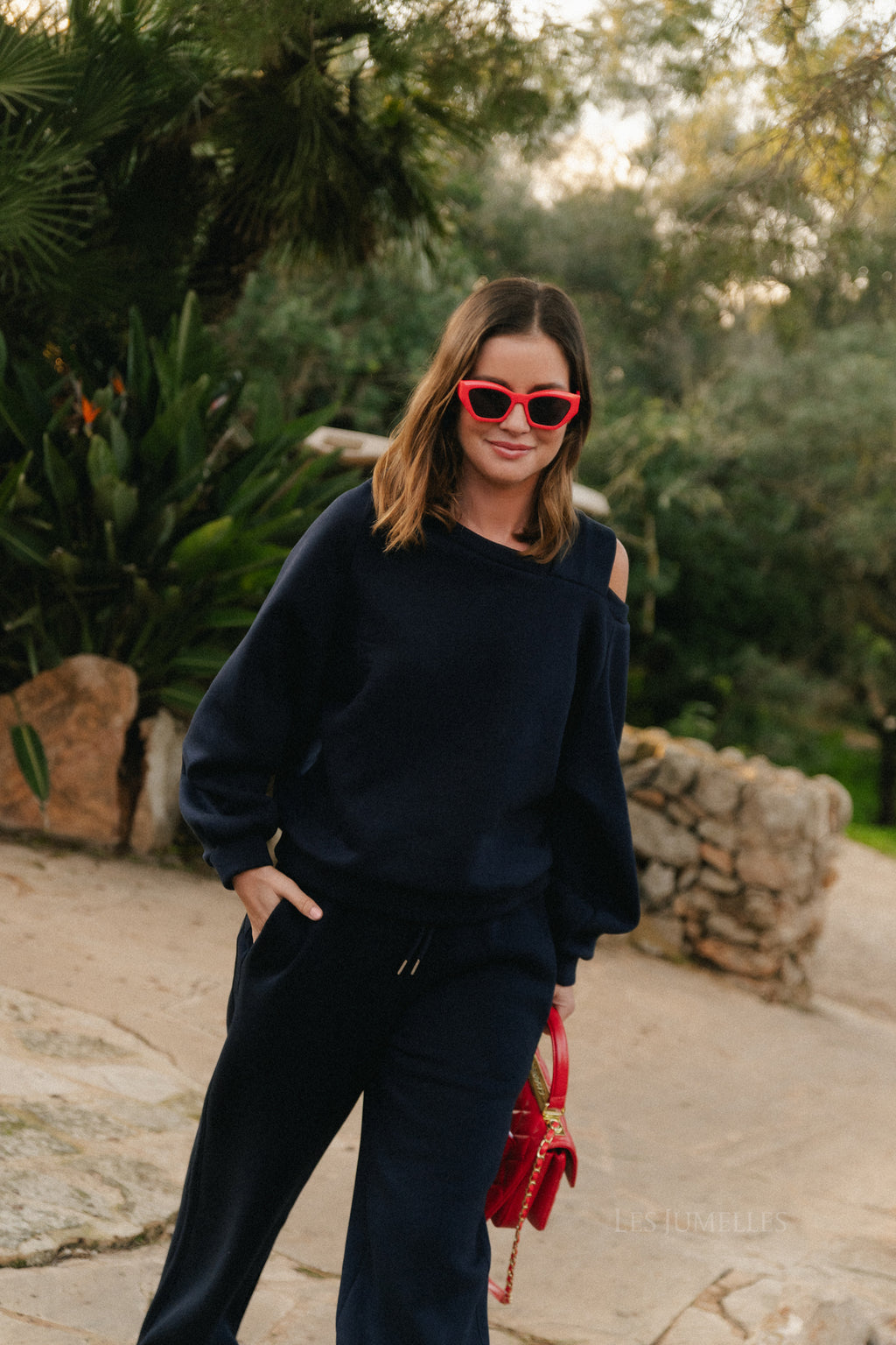 Kyoto-Pullover marineblau