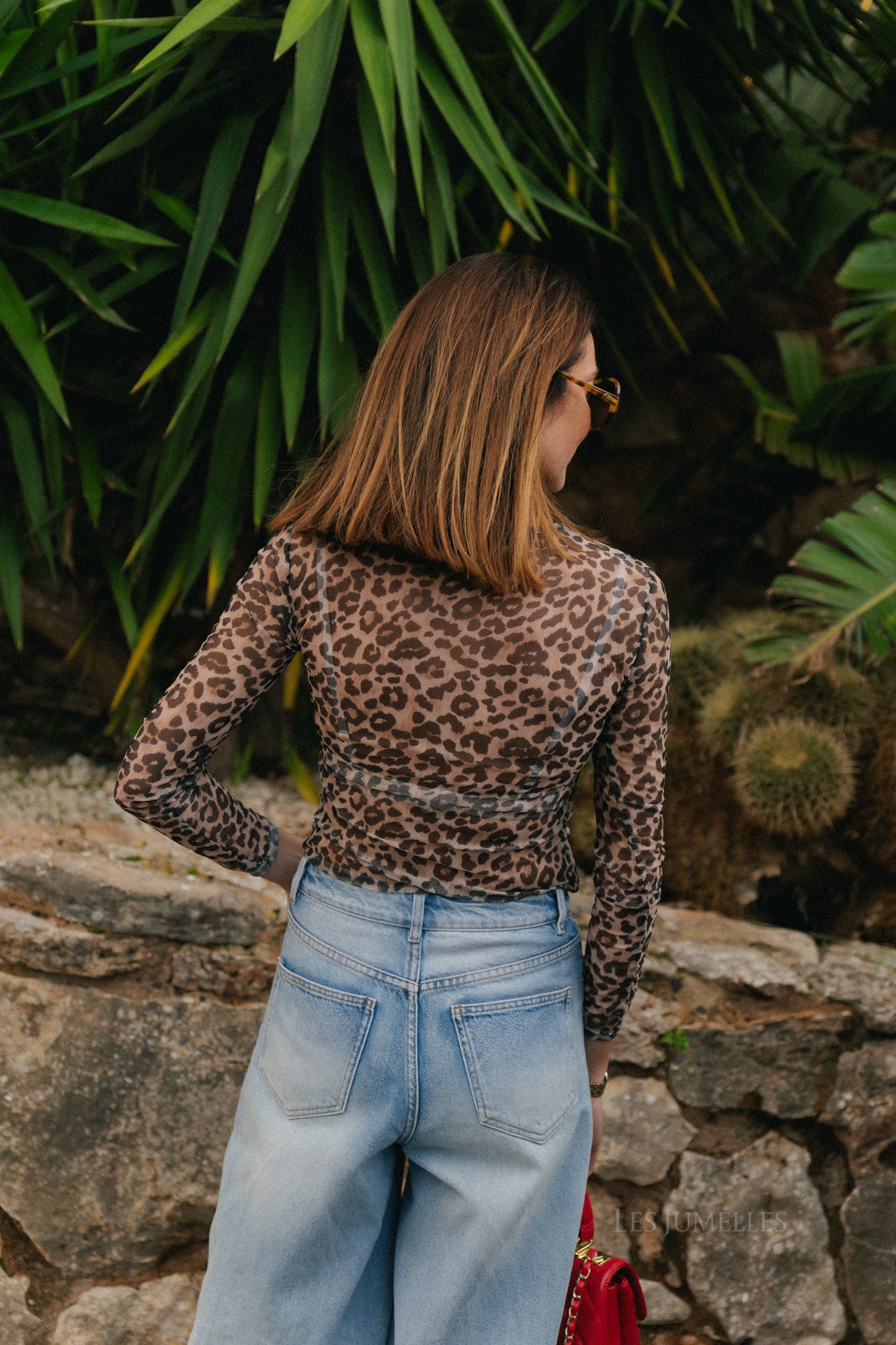 Miley longsleeve leopard