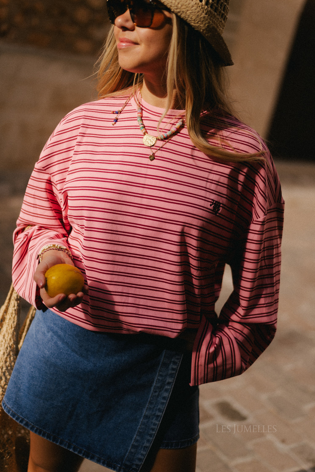 Tommy longsleeve vintage pink
