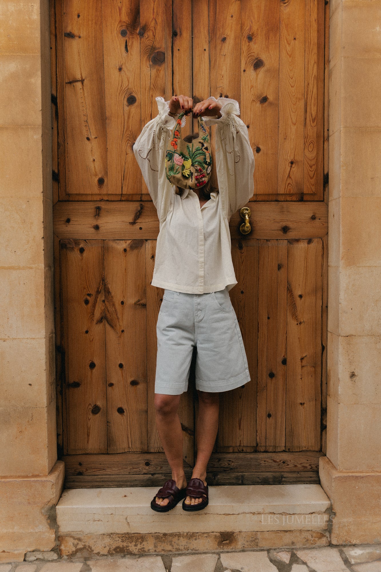 T-shirt à manches longues Emmi écru