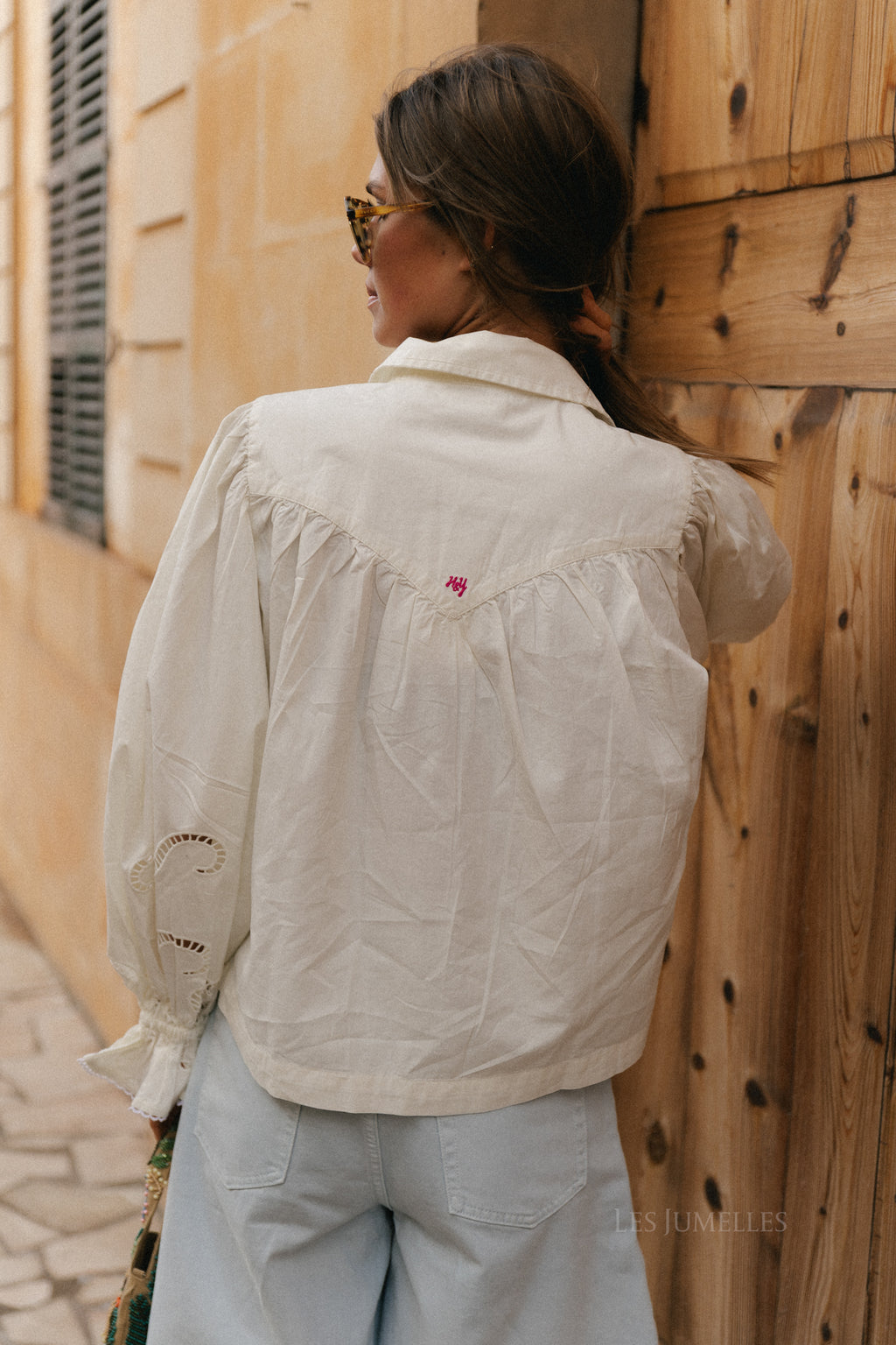 Emmi Langarmshirt Ecru