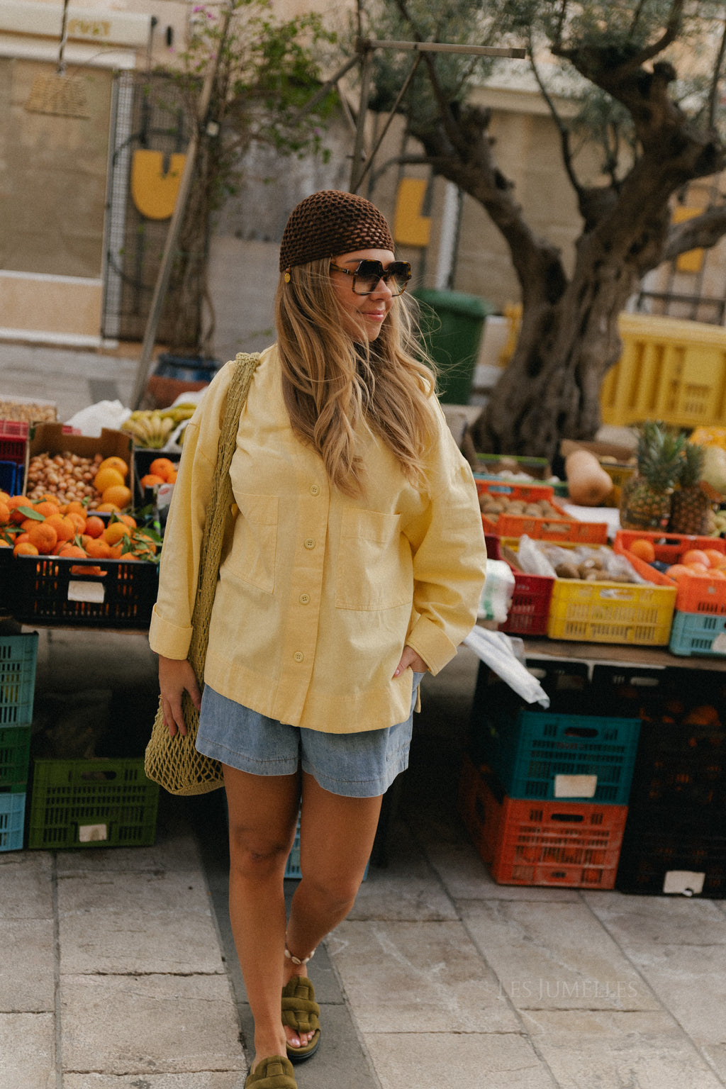 Isolde jacket light yellow