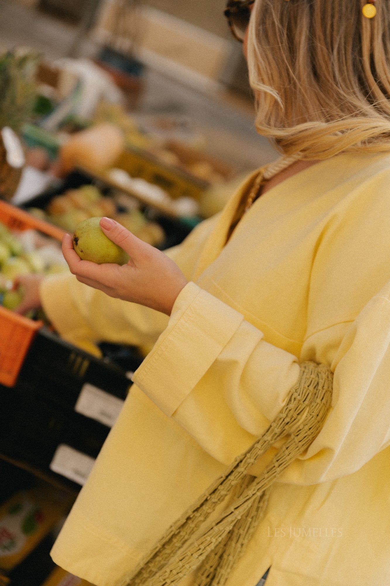 Isolde jas lichtgeel