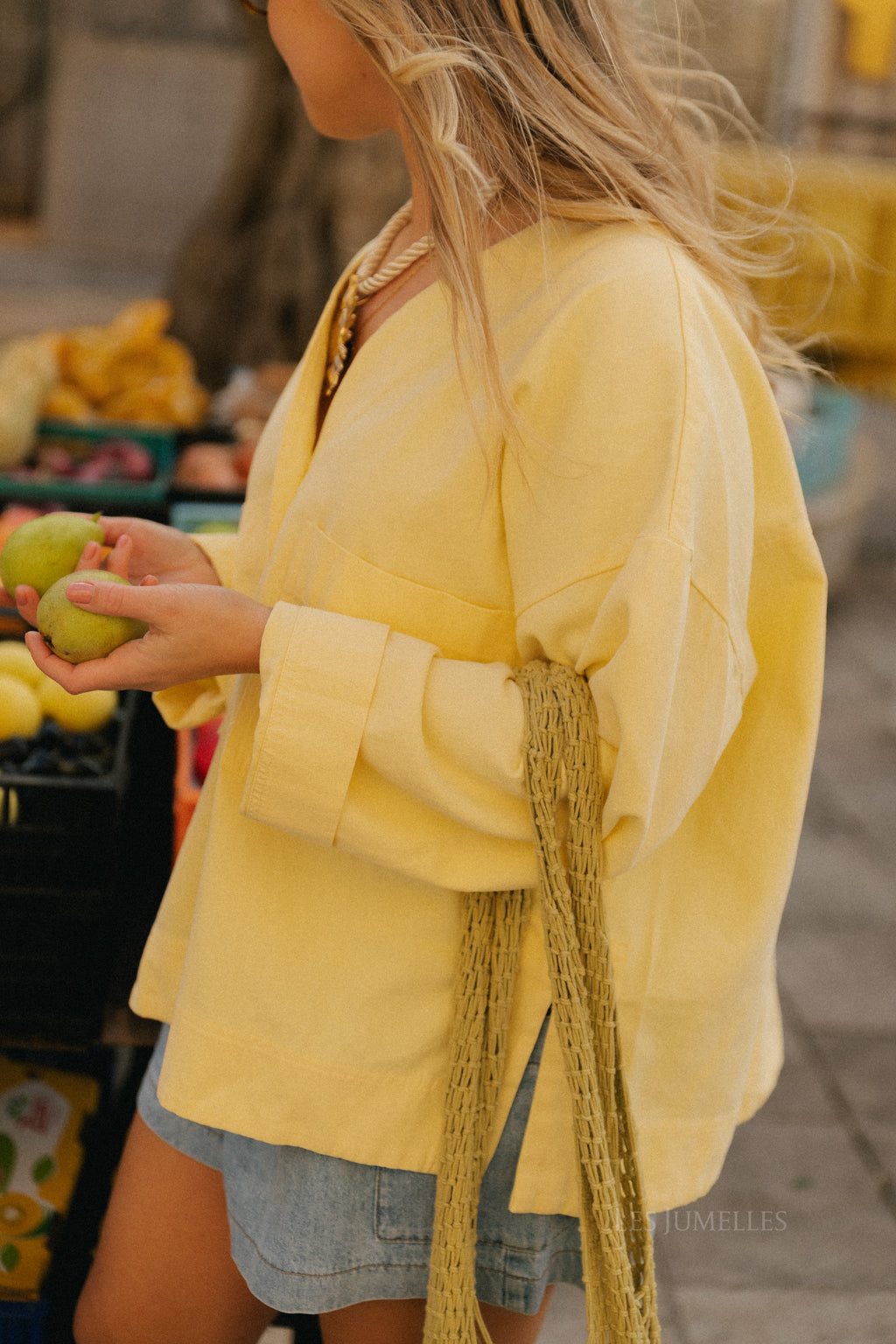 Isolde jacket light yellow