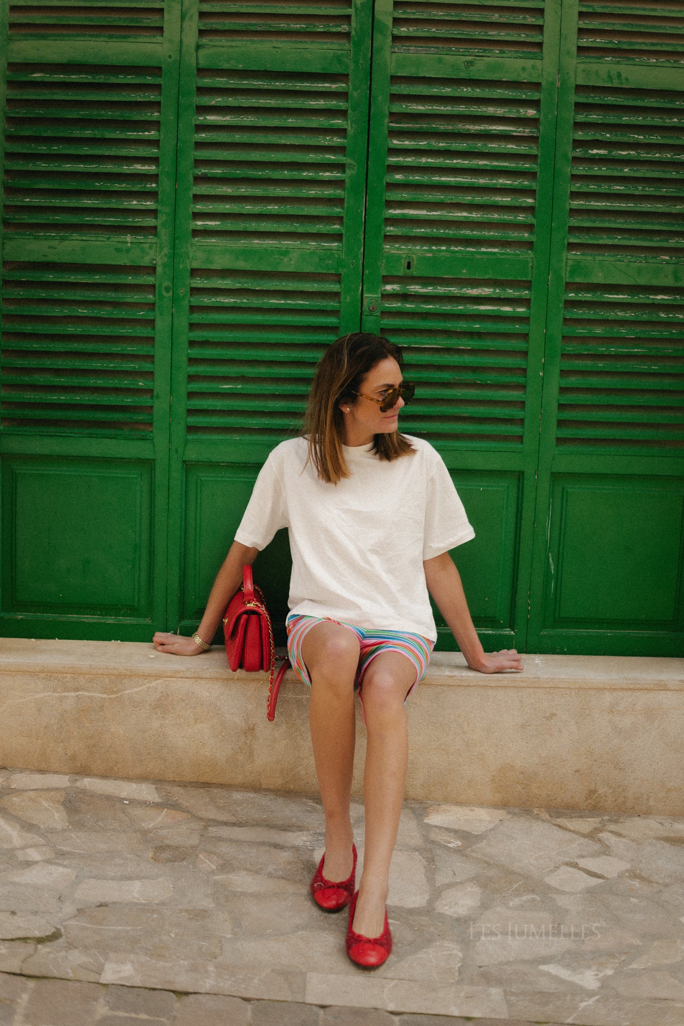 OBJGima SS T-shirt WIT