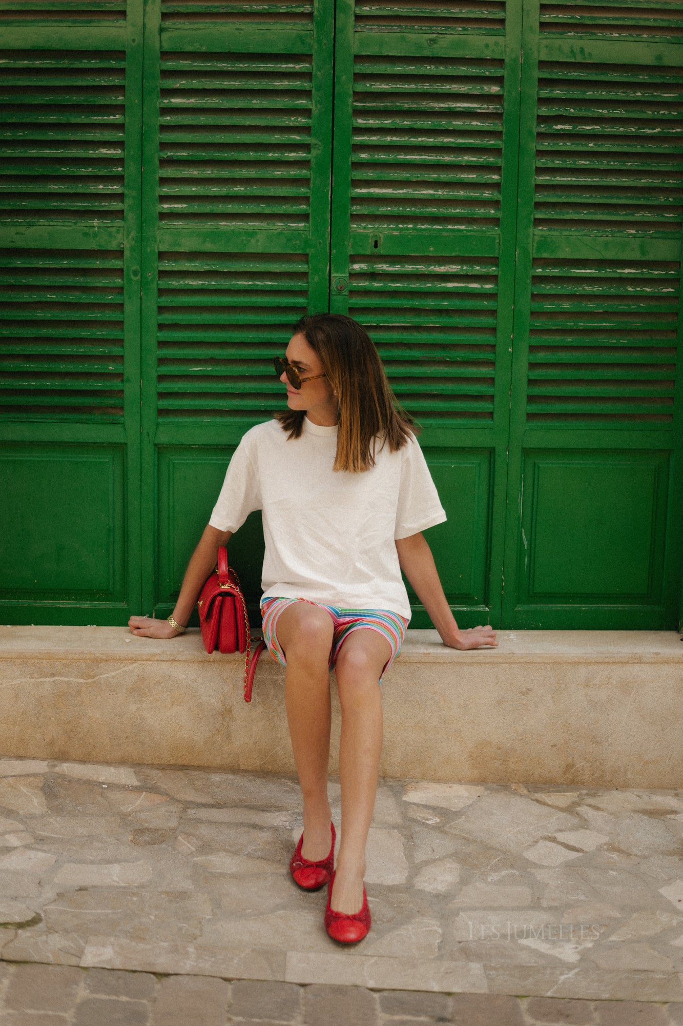 OBJGima SS T-shirt WIT