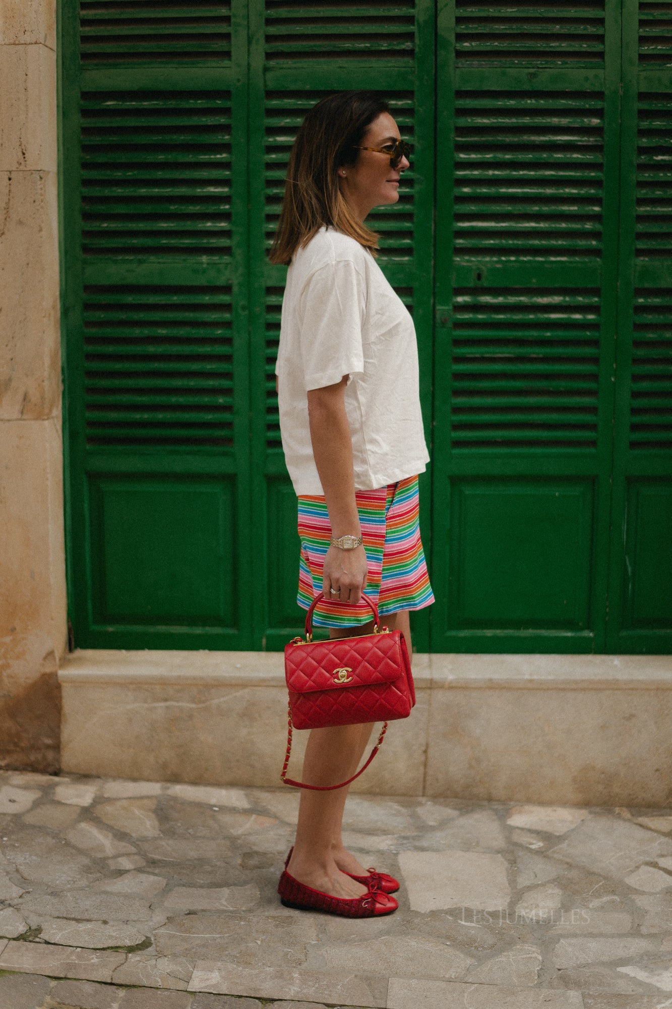 OBJGima SS T-shirt WIT