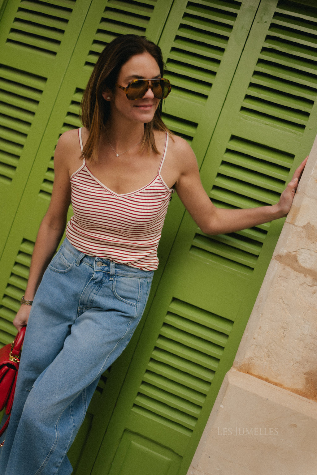FaunaSW top rood/wit