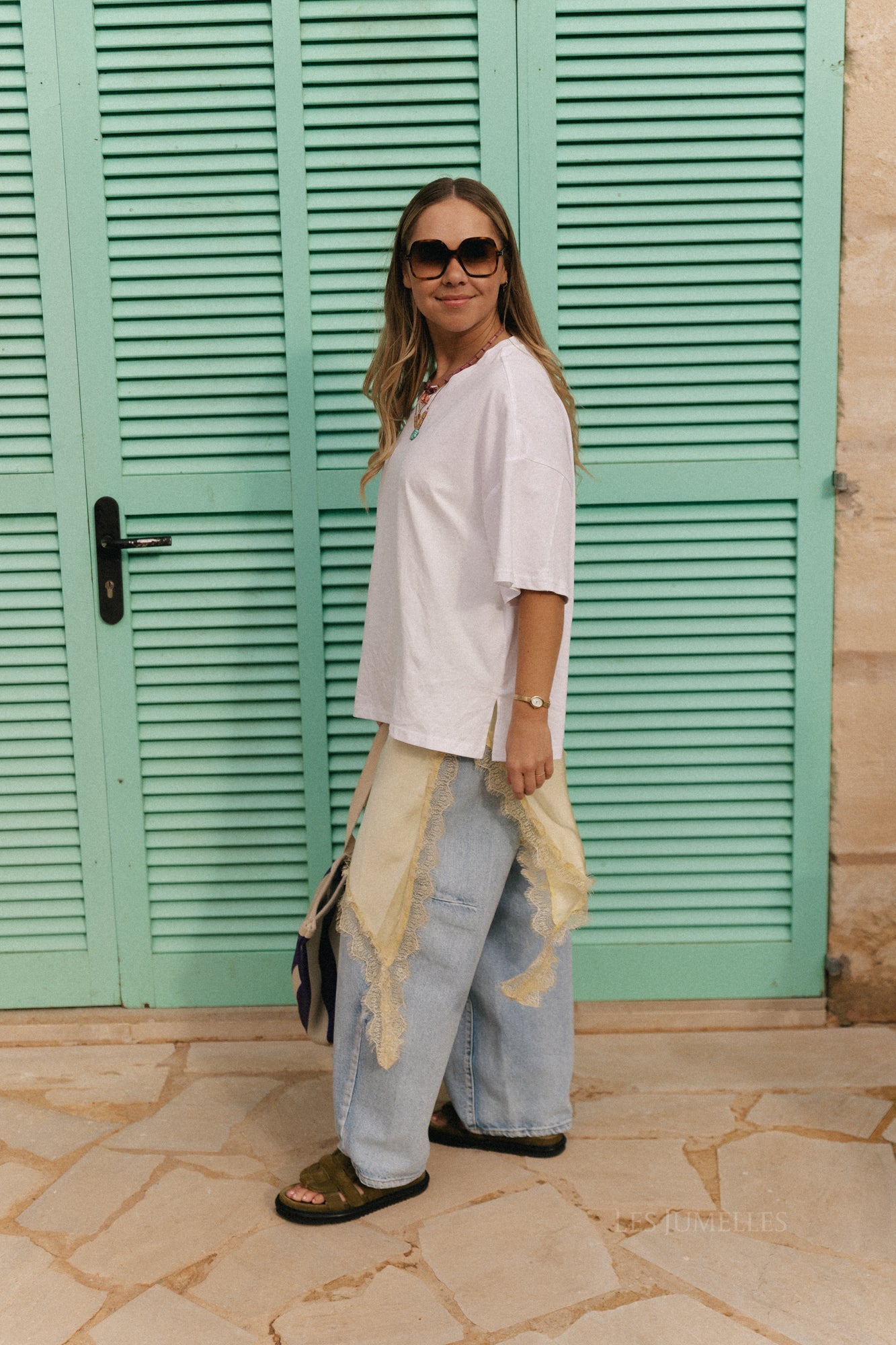 Annabelle oversized T-shirt white