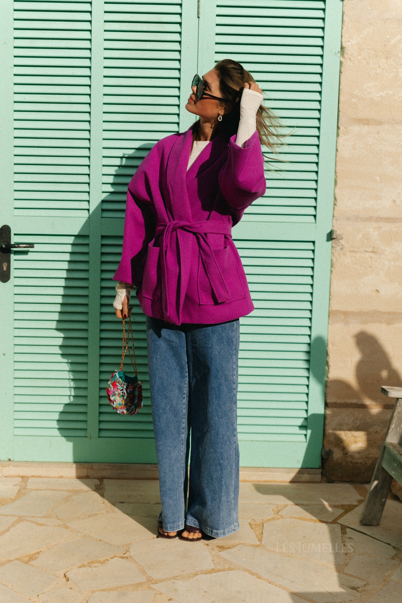 Eloise Mantel magenta