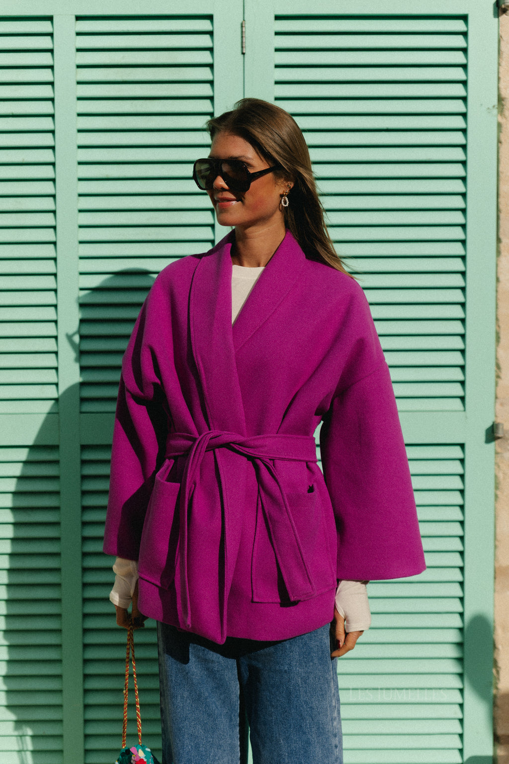 Eloise Mantel magenta