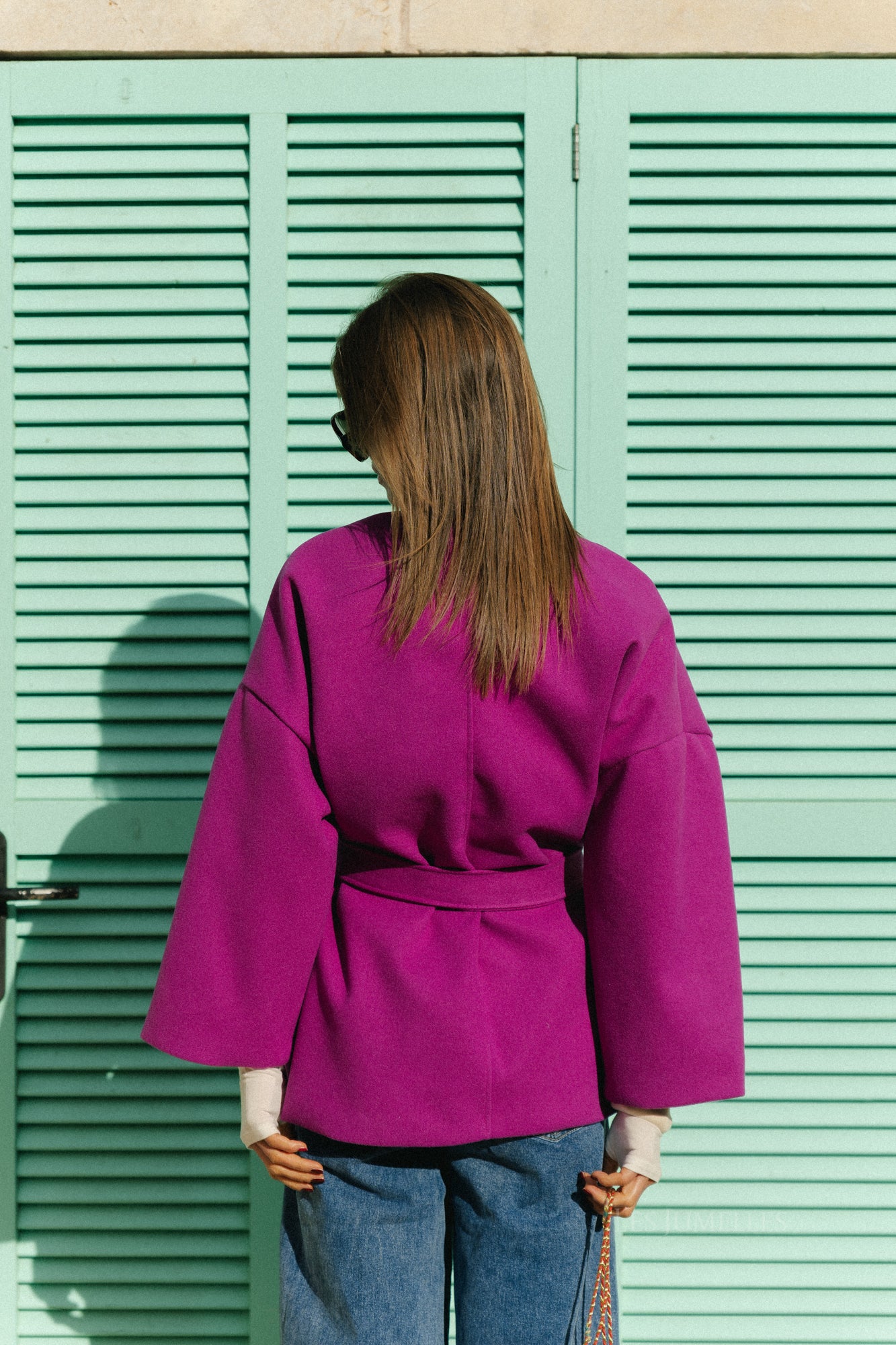 Eloise Mantel magenta