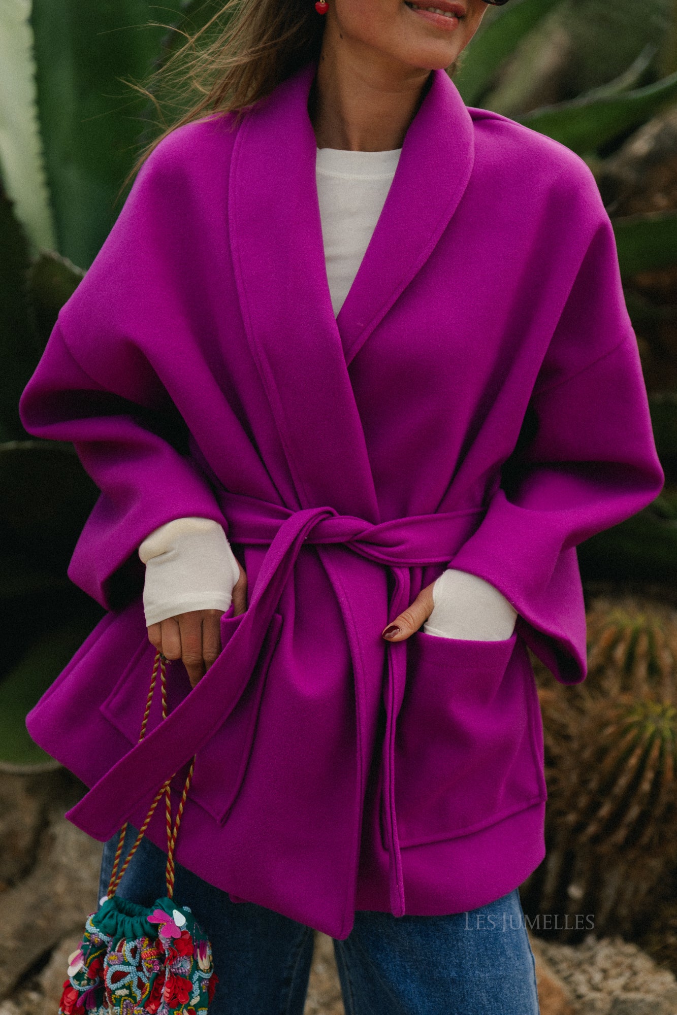 Eloise Mantel magenta