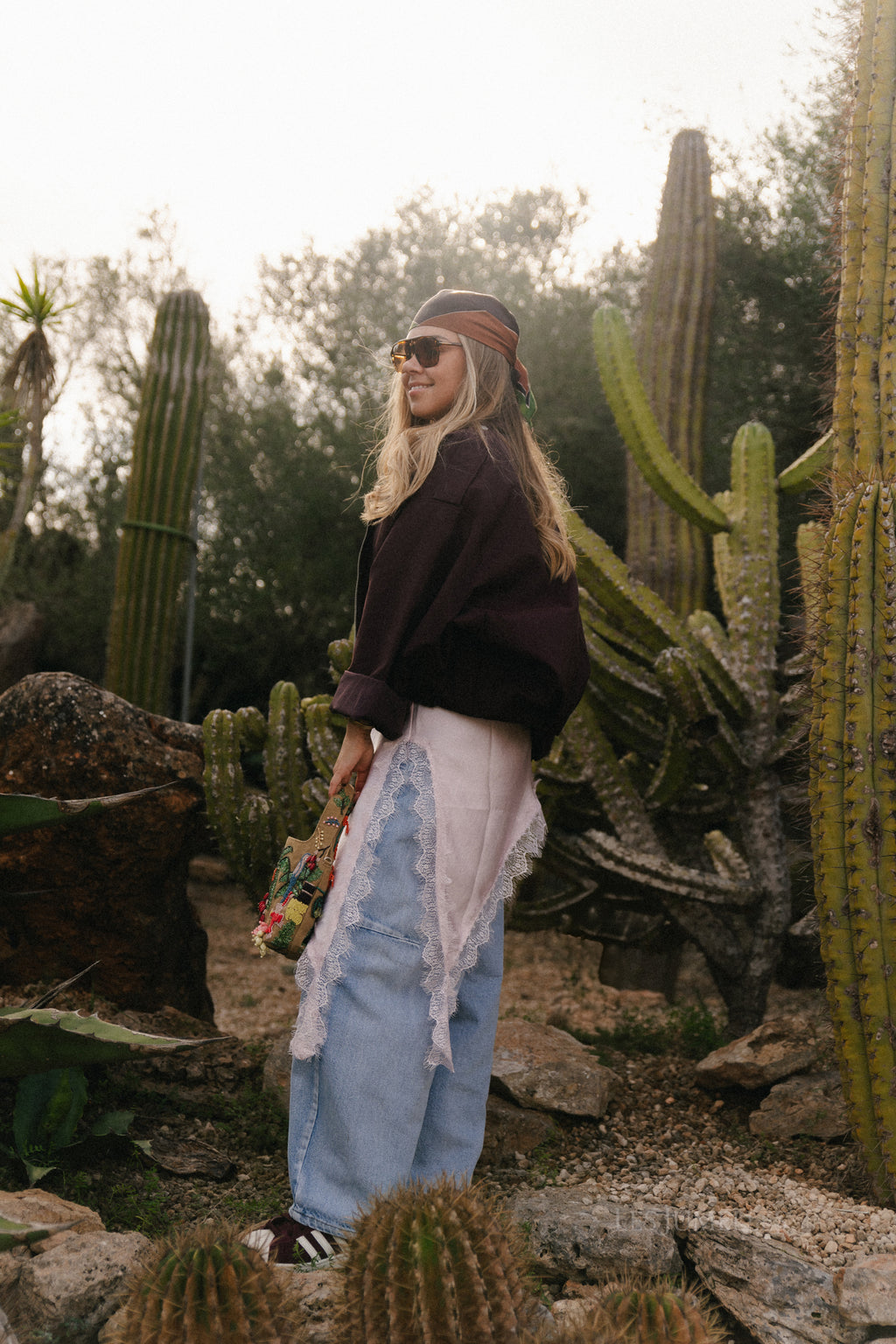 Séraphine jacket vineyard wine