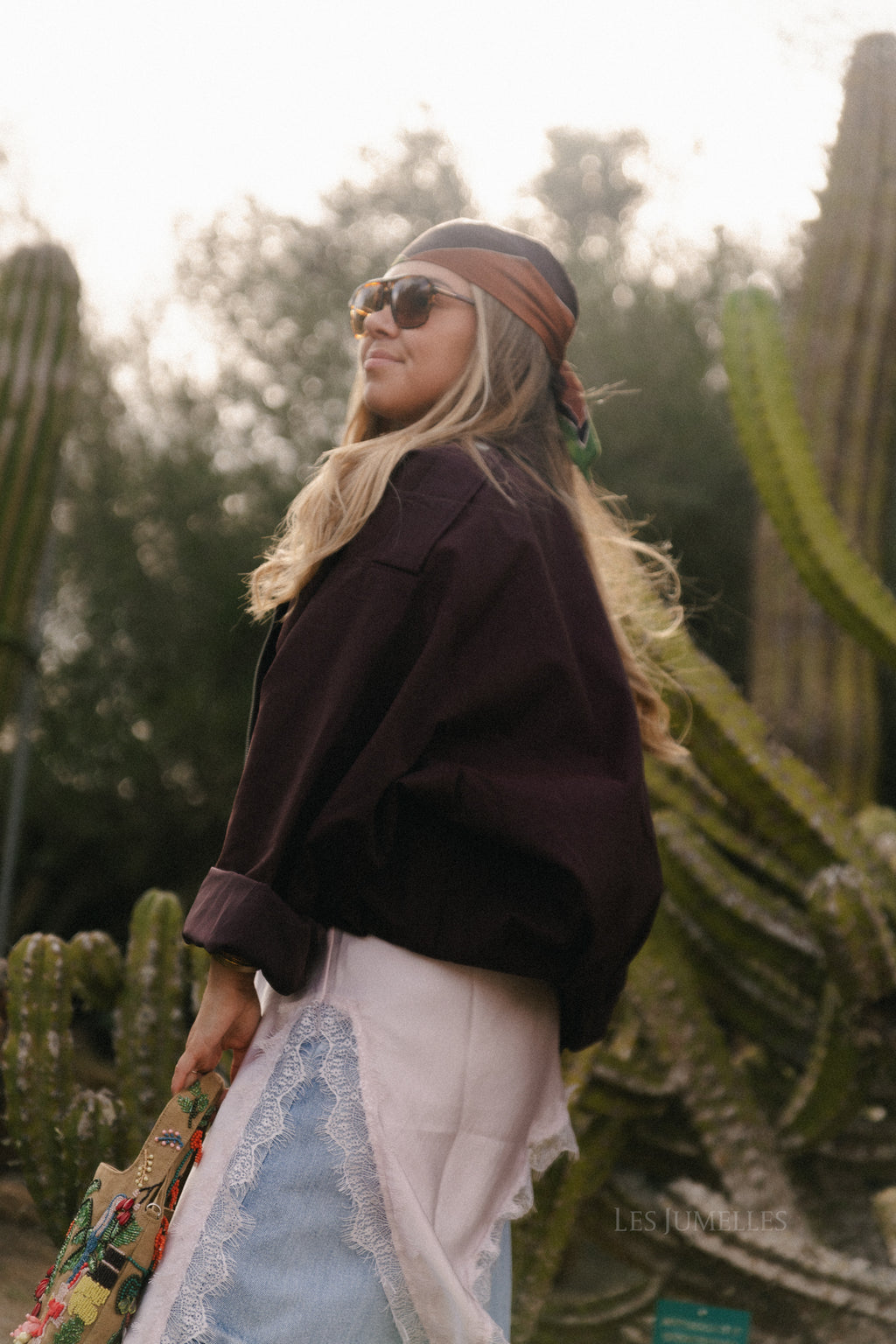 Séraphine jacket vineyard wine