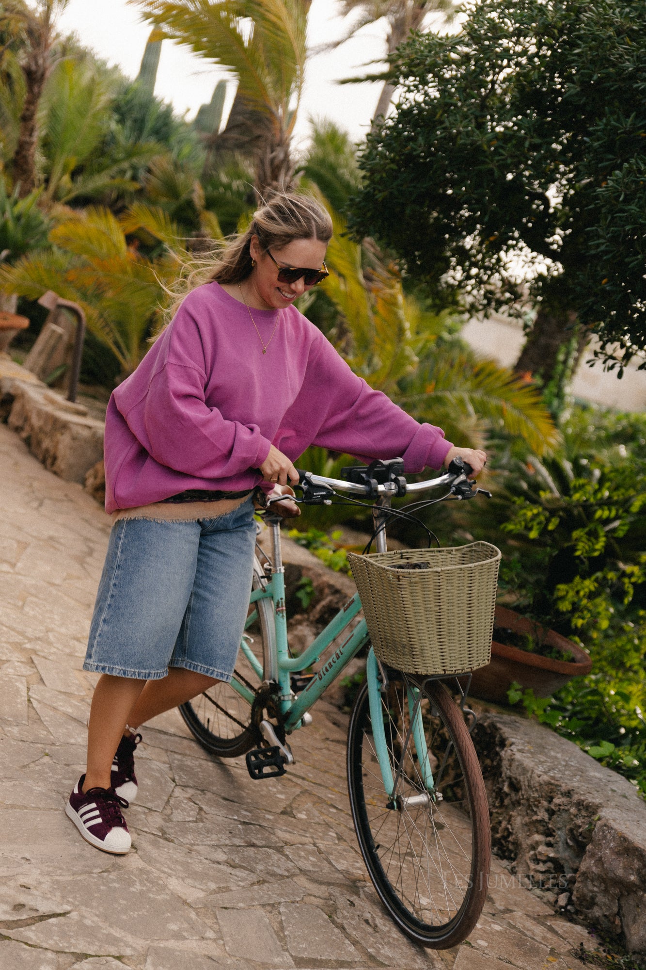 Colette sweater orchid