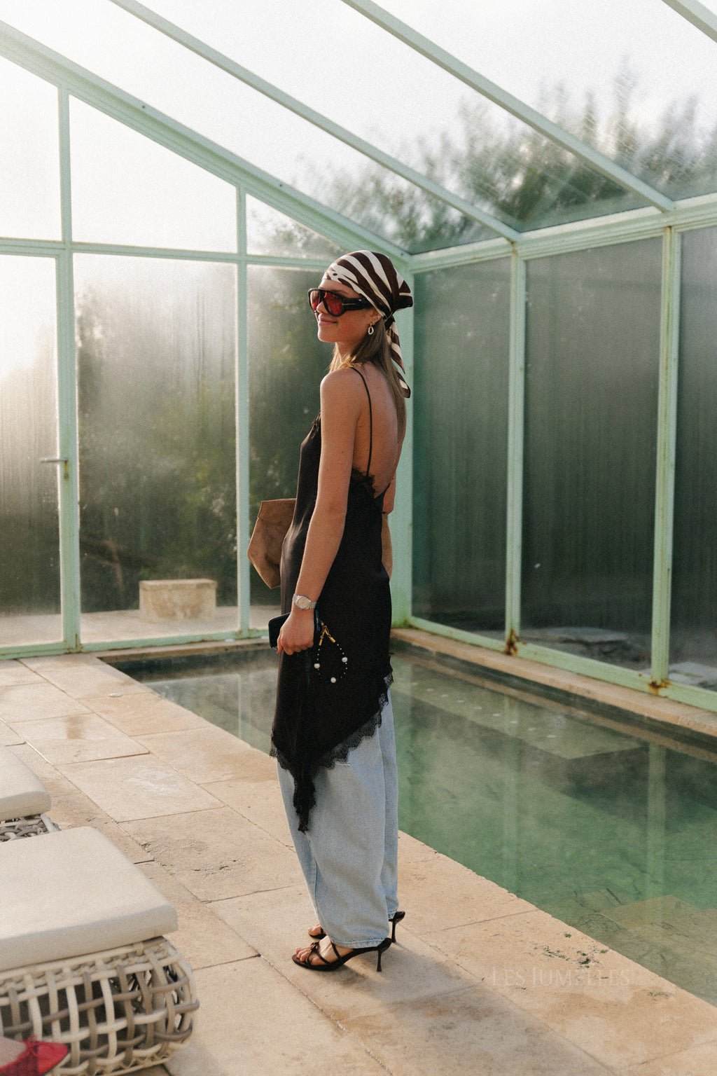 Amelie lace dress hot chocolate